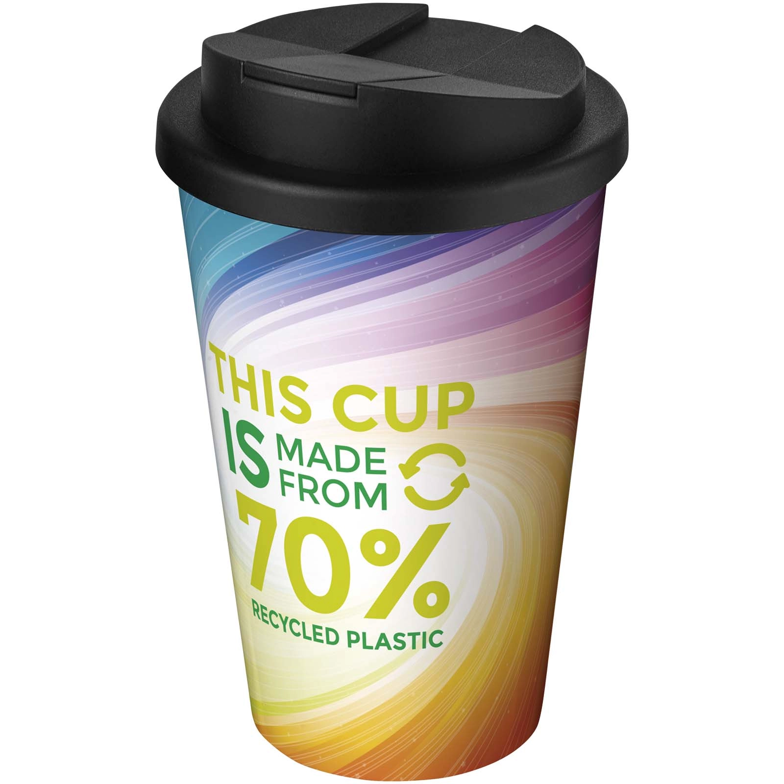 Immagine Bicchiere termico con chiusura ermetica da 350 ml Brite-Americano® Eco