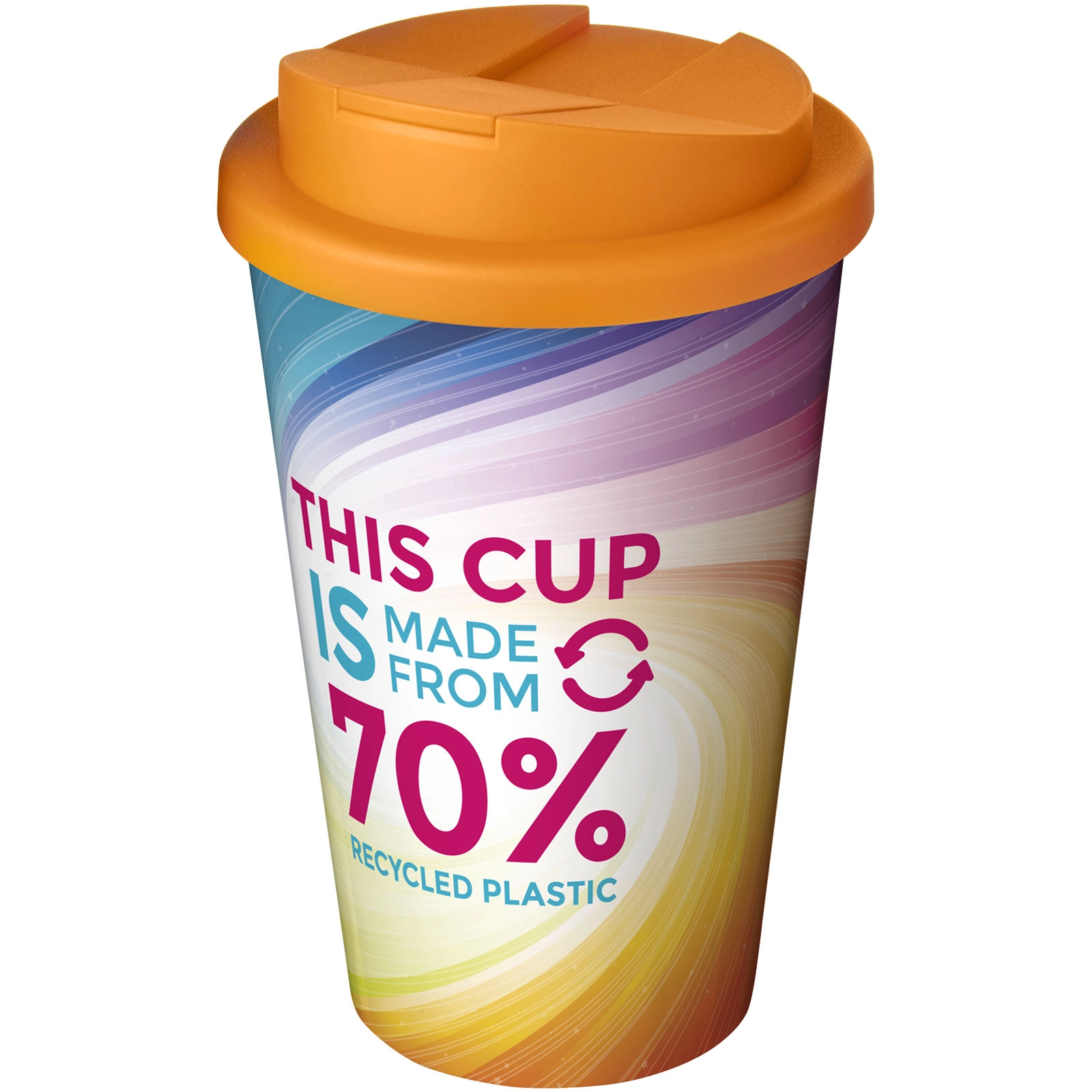 Immagine Bicchiere termico con chiusura ermetica da 350 ml Brite-Americano® Eco