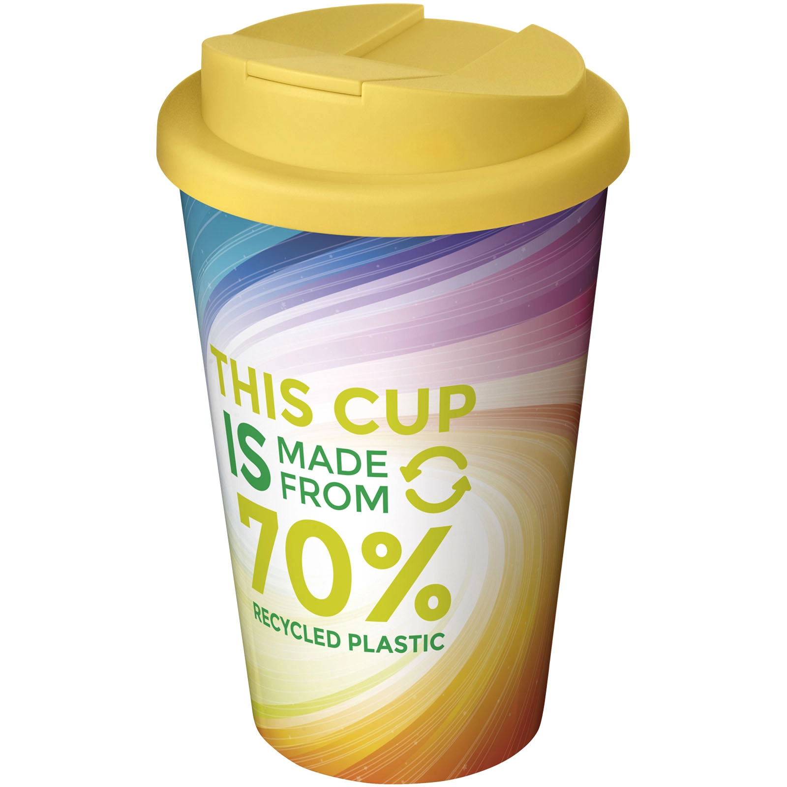 Immagine Bicchiere termico con chiusura ermetica da 350 ml Brite-Americano® Eco