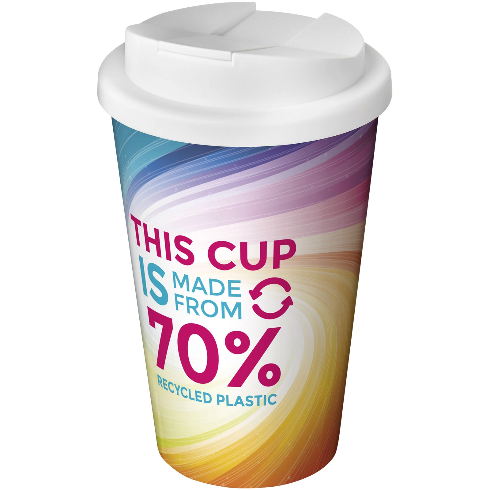 Immagine Bicchiere termico con chiusura ermetica da 350 ml Brite-Americano® Eco