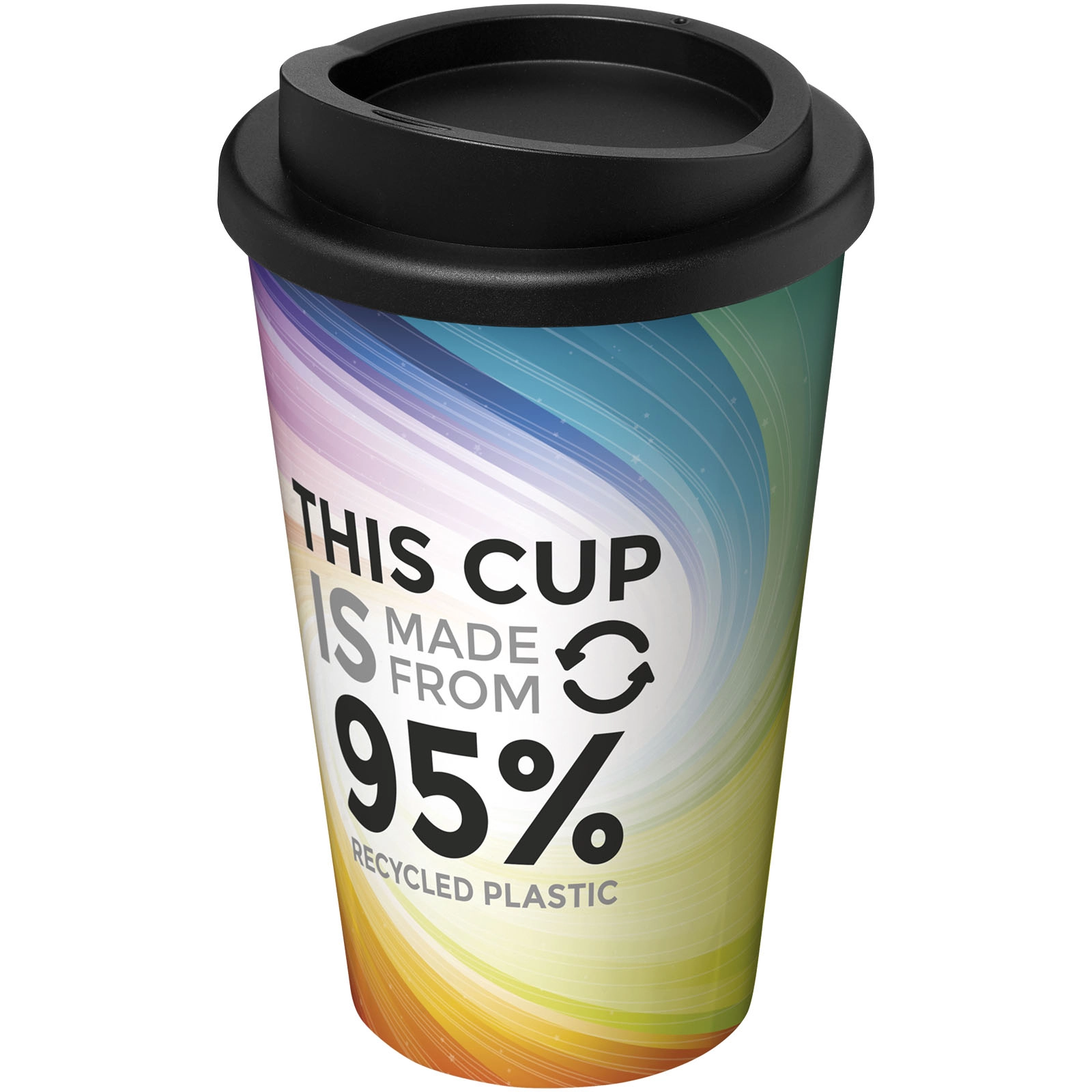 Immagine Bicchiere termico da 350 ml Brite-Americano® Recycled