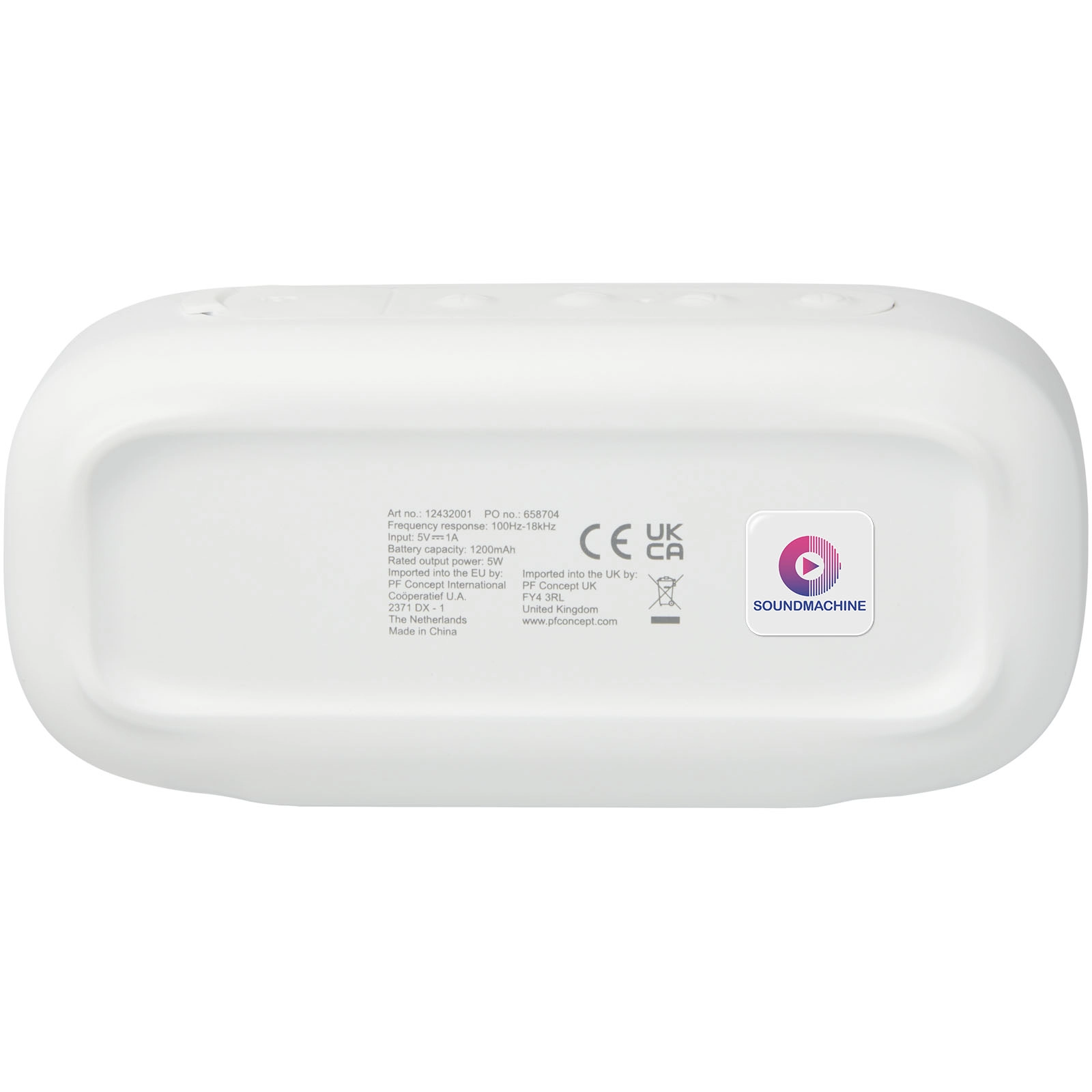 Immagine Altoparlante Bluetooth® IPX5 in plastica riciclata da 5 W Stark 2.0 