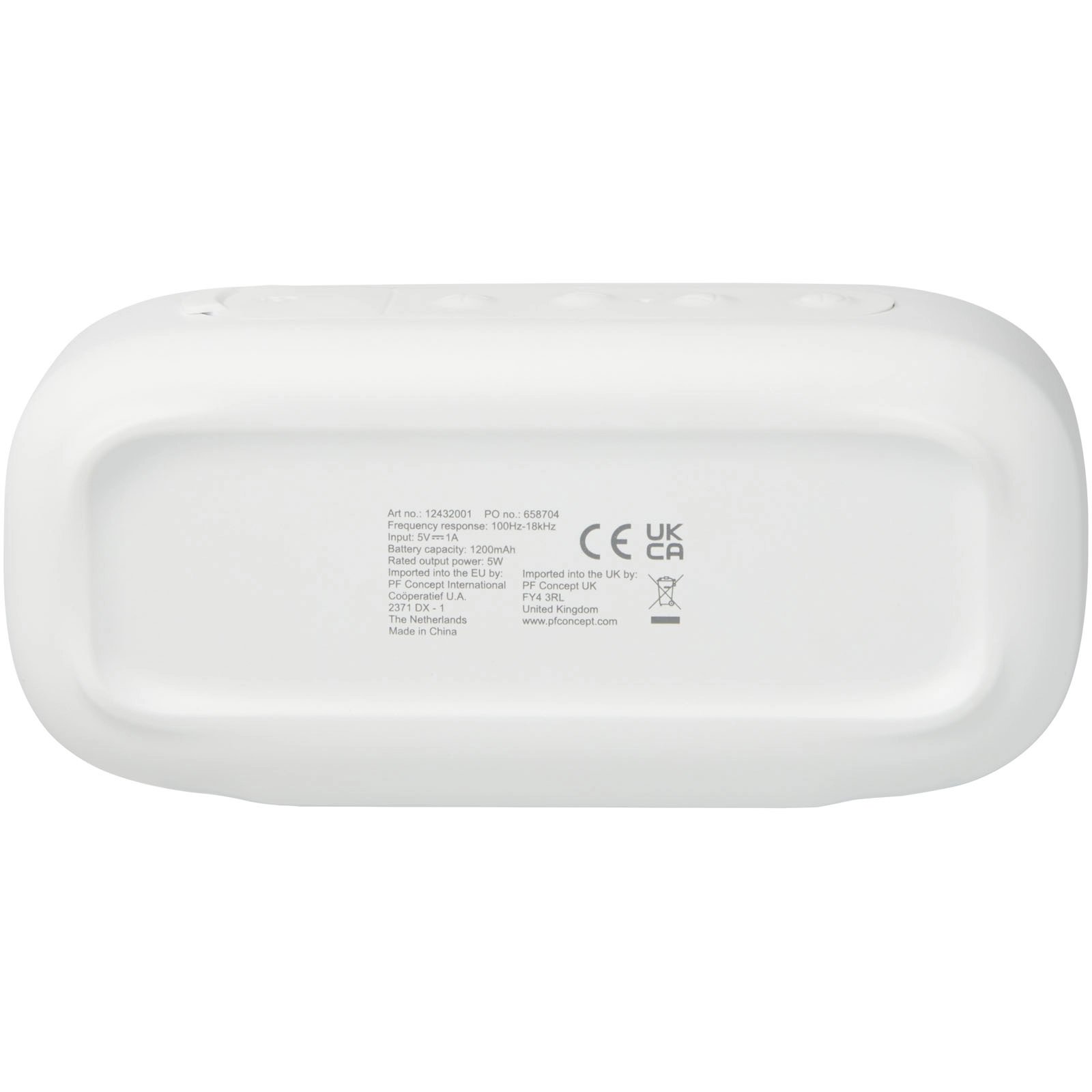 Immagine Altoparlante Bluetooth® IPX5 in plastica riciclata da 5 W Stark 2.0 