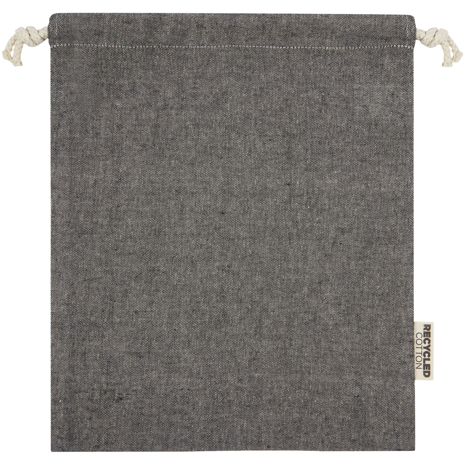 Immagine Sacchetto per confezione regalo medio in cotone riciclato 150 g/m² certificato GRS Pheebs - 1,5L
