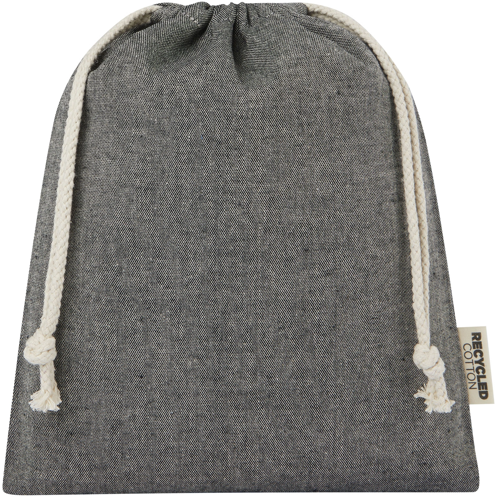 Immagine Sacchetto per confezione regalo medio in cotone riciclato 150 g/m² certificato GRS Pheebs - 1,5L