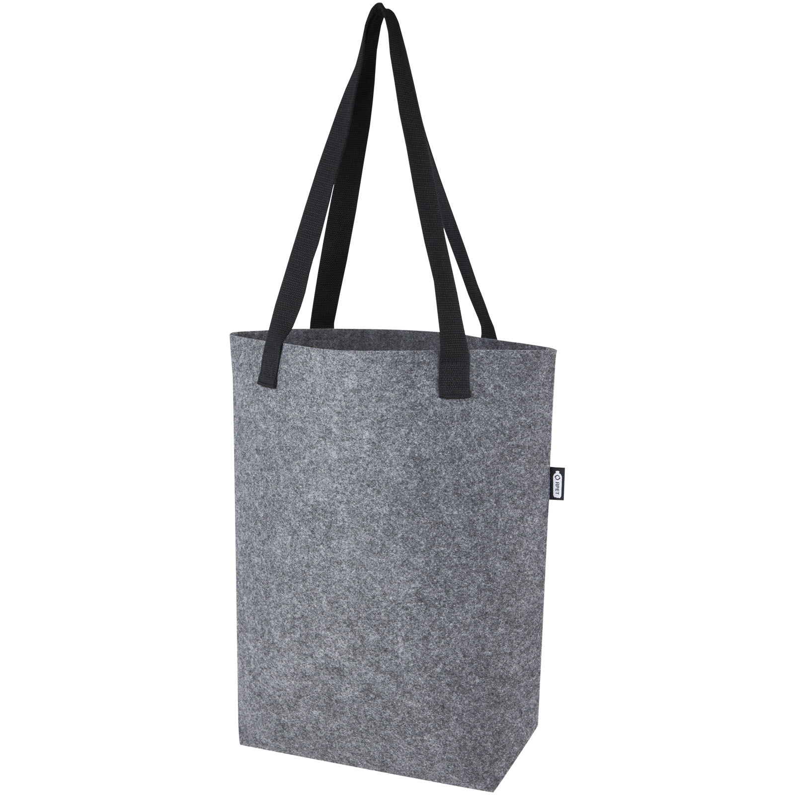 Immagine Tote bag con base ampia in feltro riciclato certificato GRS Felta - 12L