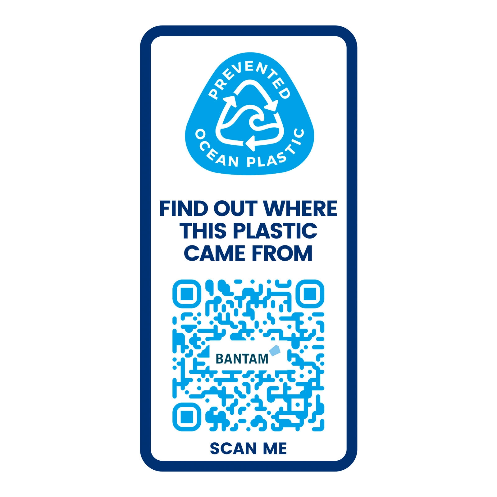 Immagine Borraccia sportiva da 750 ml con coperchio a vite H2O Active® Eco Treble