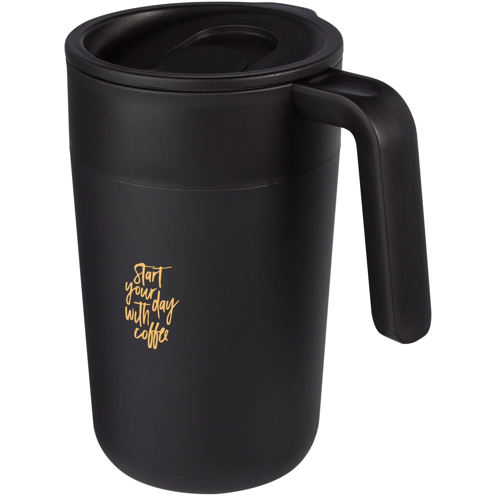 Immagine Tazza da 400 ml a doppia parete in materiale riciclato Nordia
