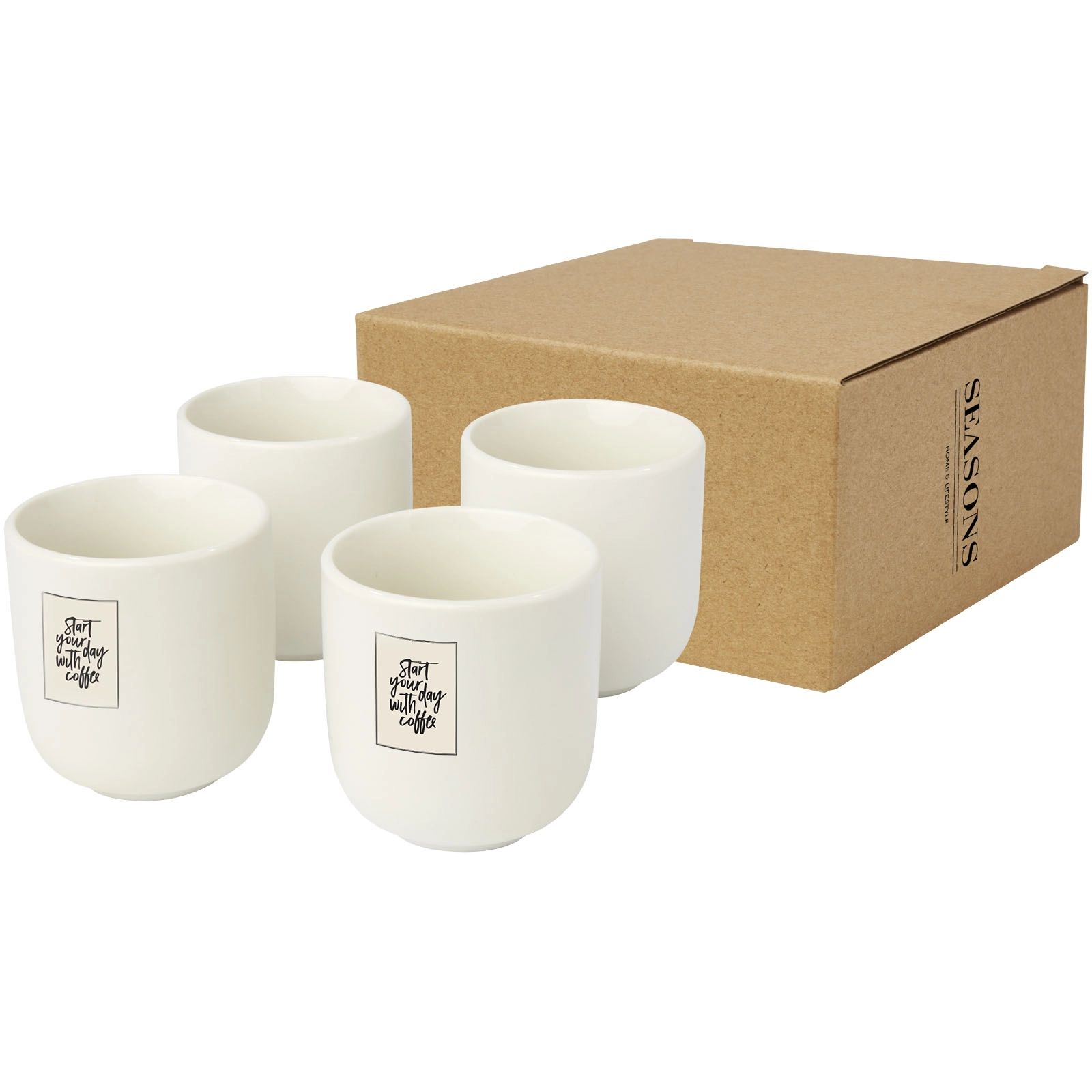 Immagine Set di 4 tazze per espresso da 90 ml Male 