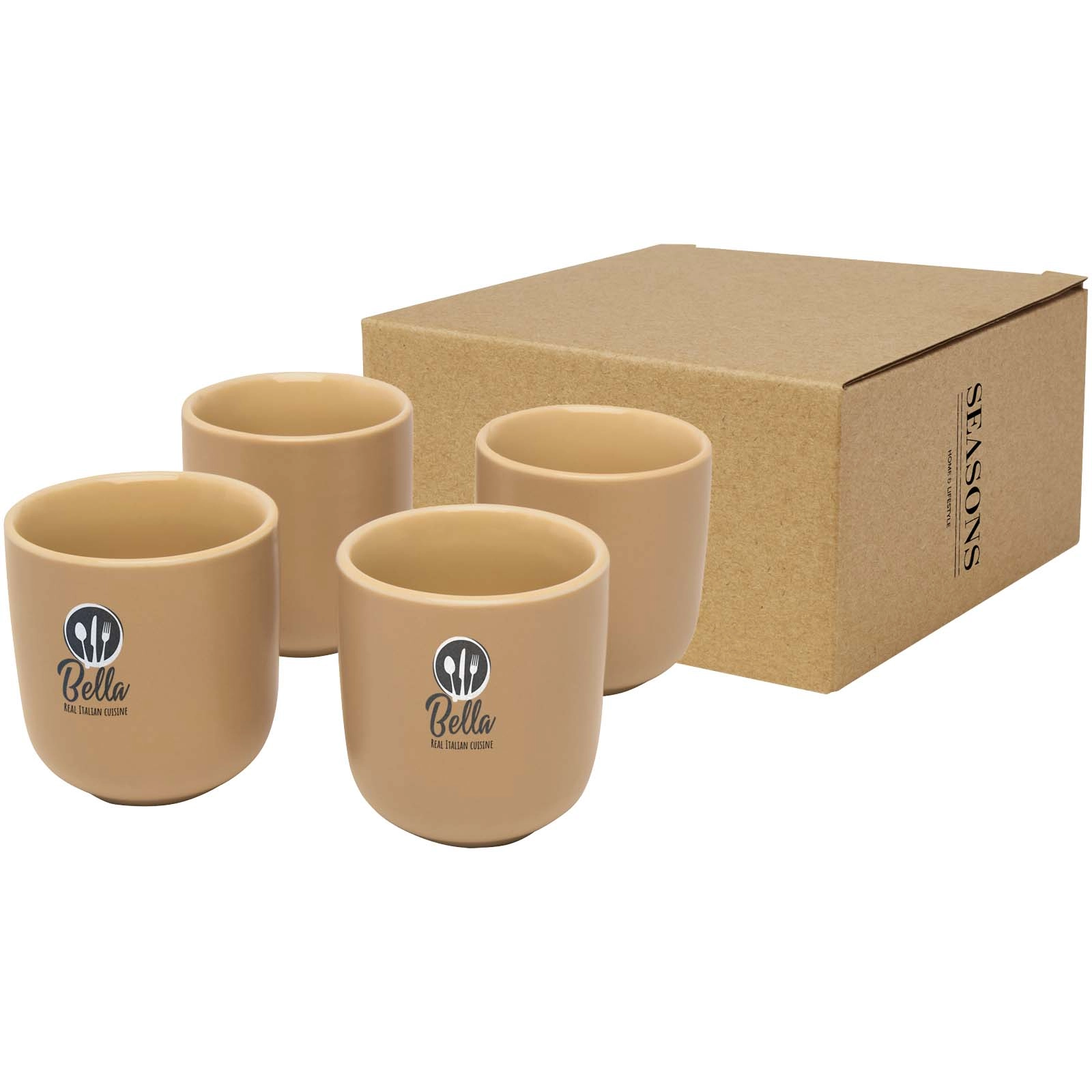 Immagine Set di 4 tazze per espresso da 90 ml Male 