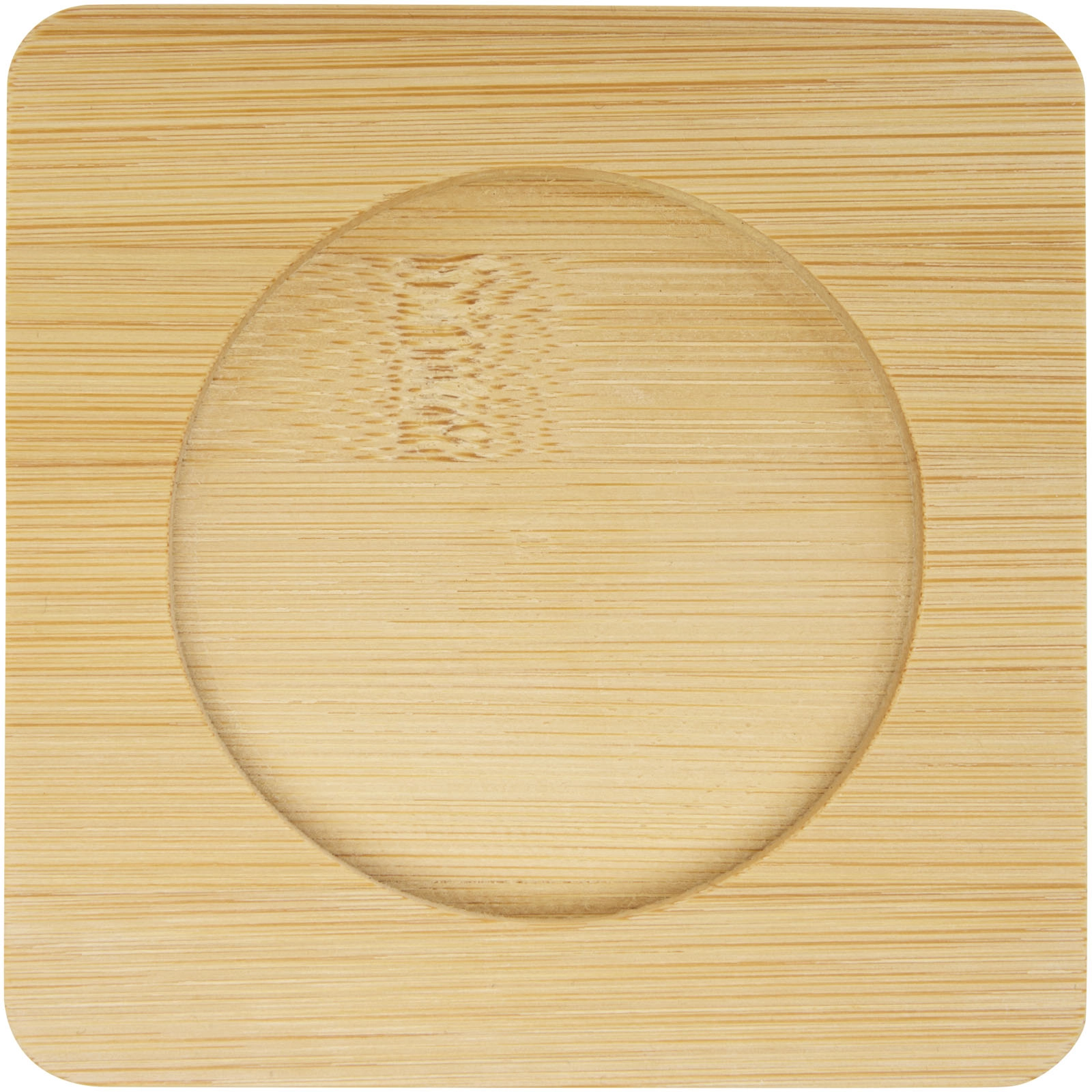 Immagine Set di 2 tazze in vetro a doppia parete da 250 ml con sottobicchiere in bambù Manti 