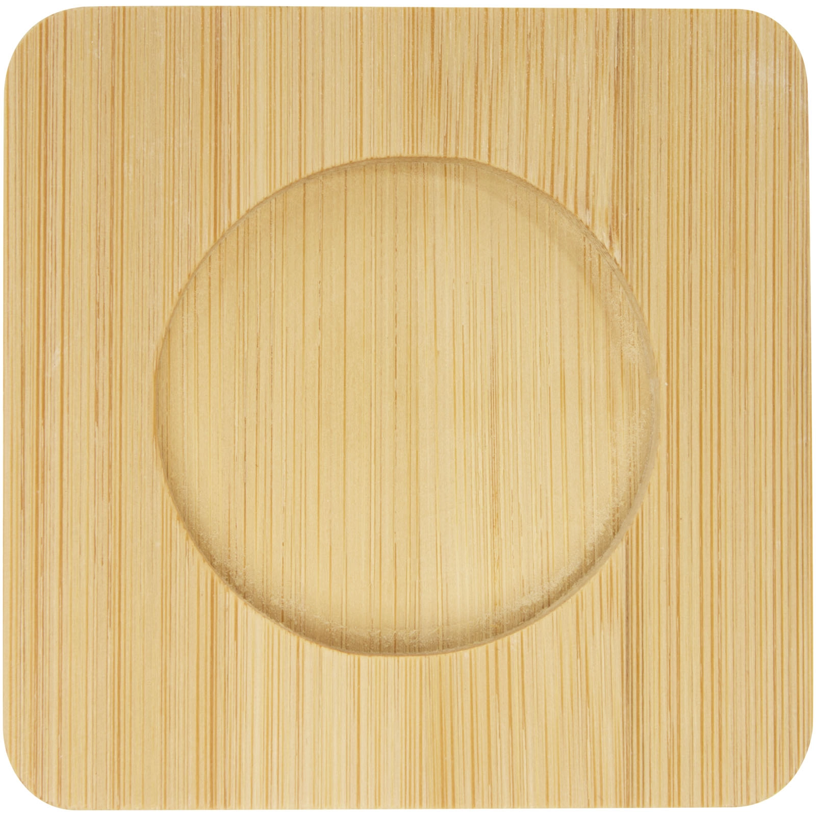 Immagine Set di 2 tazze in vetro a doppia parete da 100 ml con sottobicchiere in bambù Manti 