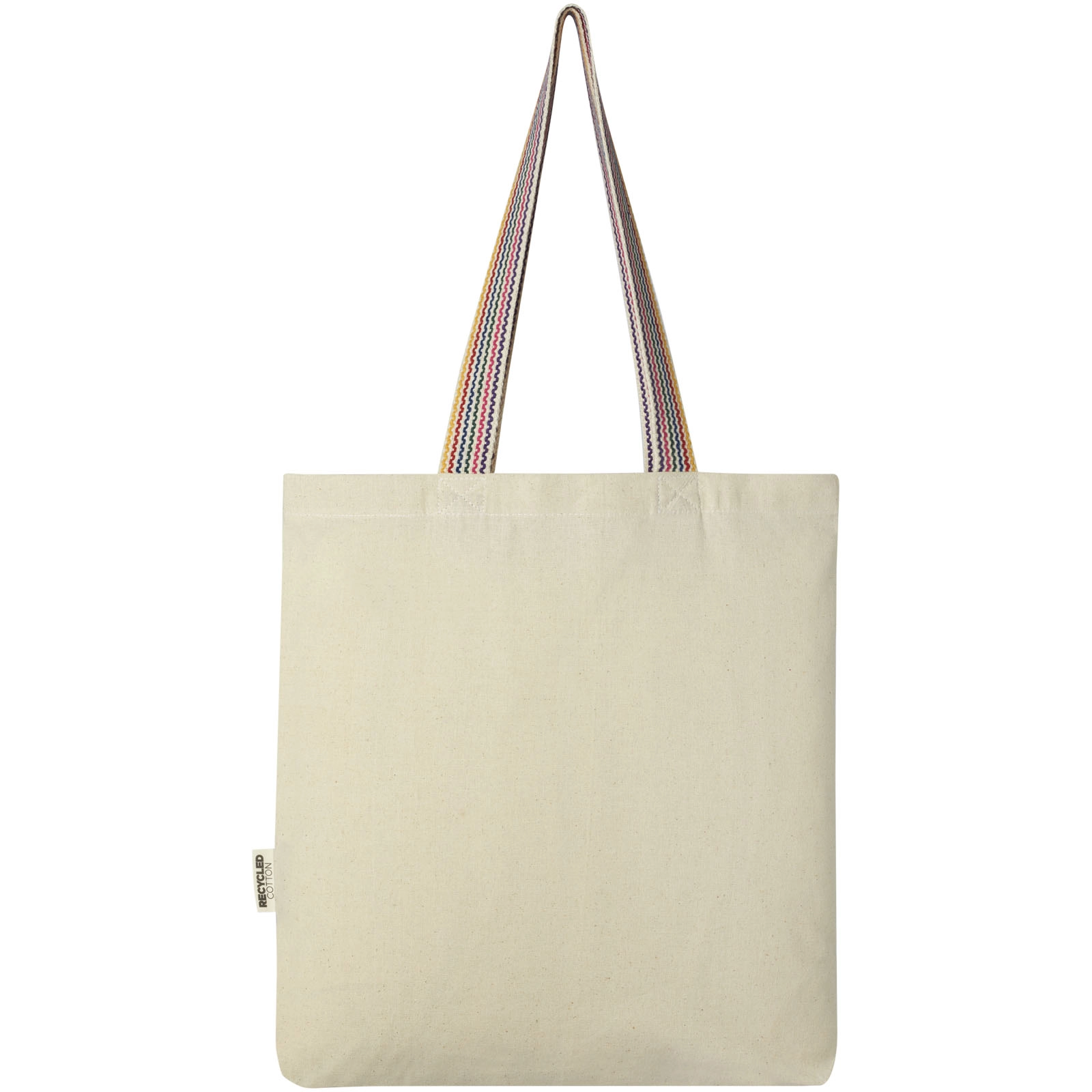 Immagine Tote bag in cotone riciclato da 180 g/m² Rainbow - 5L
