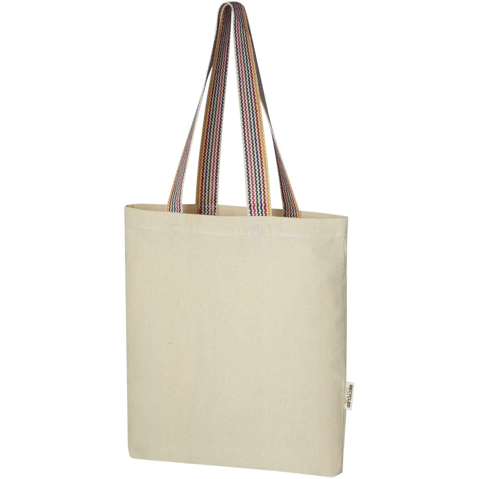 Immagine Tote bag in cotone riciclato da 180 g/m² Rainbow - 5L