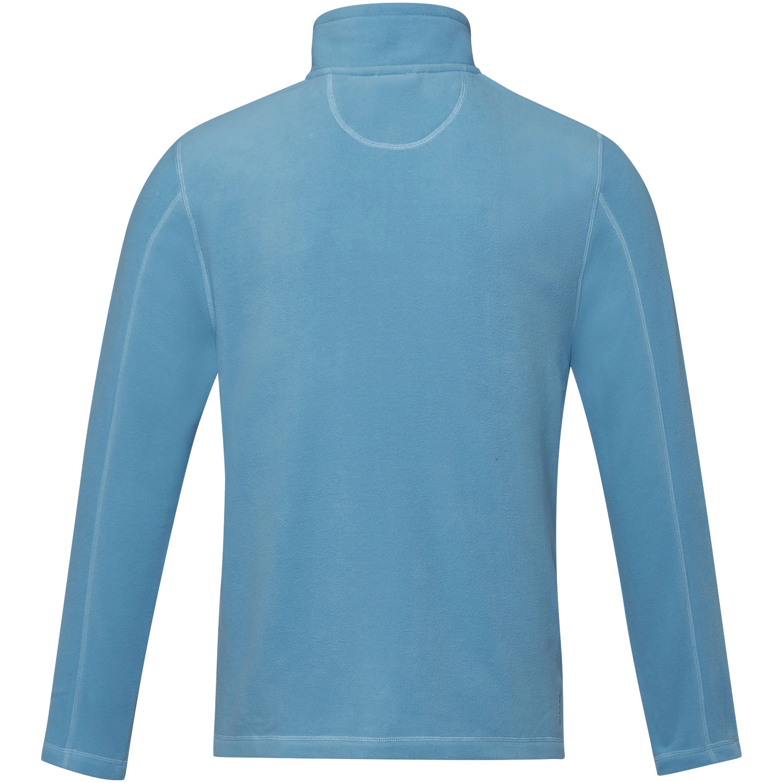 Immagine Giacca da uomo in pile con zip integrale in materiale riciclato certificato GRS Amber