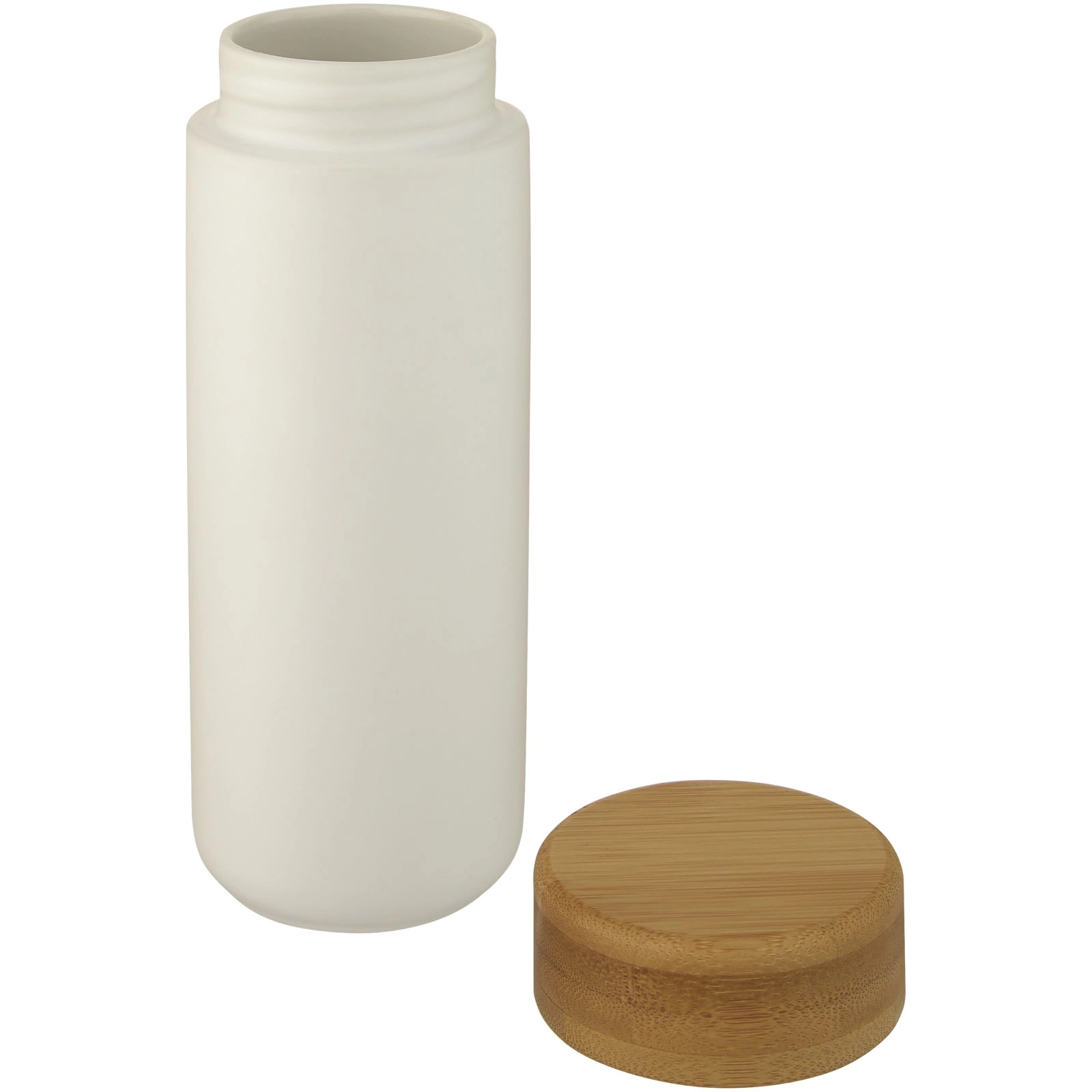 Immagine Bicchiere termico in ceramica con coperchio in bambù da 300 ml Lumi