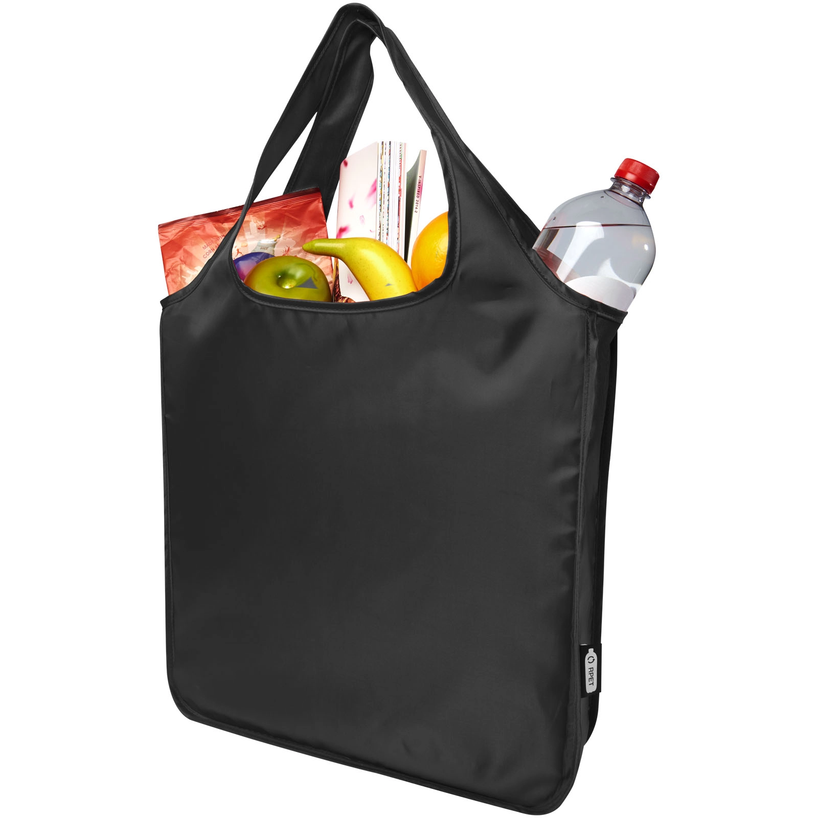 Immagine Tote bag pieghevole grande Ash in PET riciclato - 14L