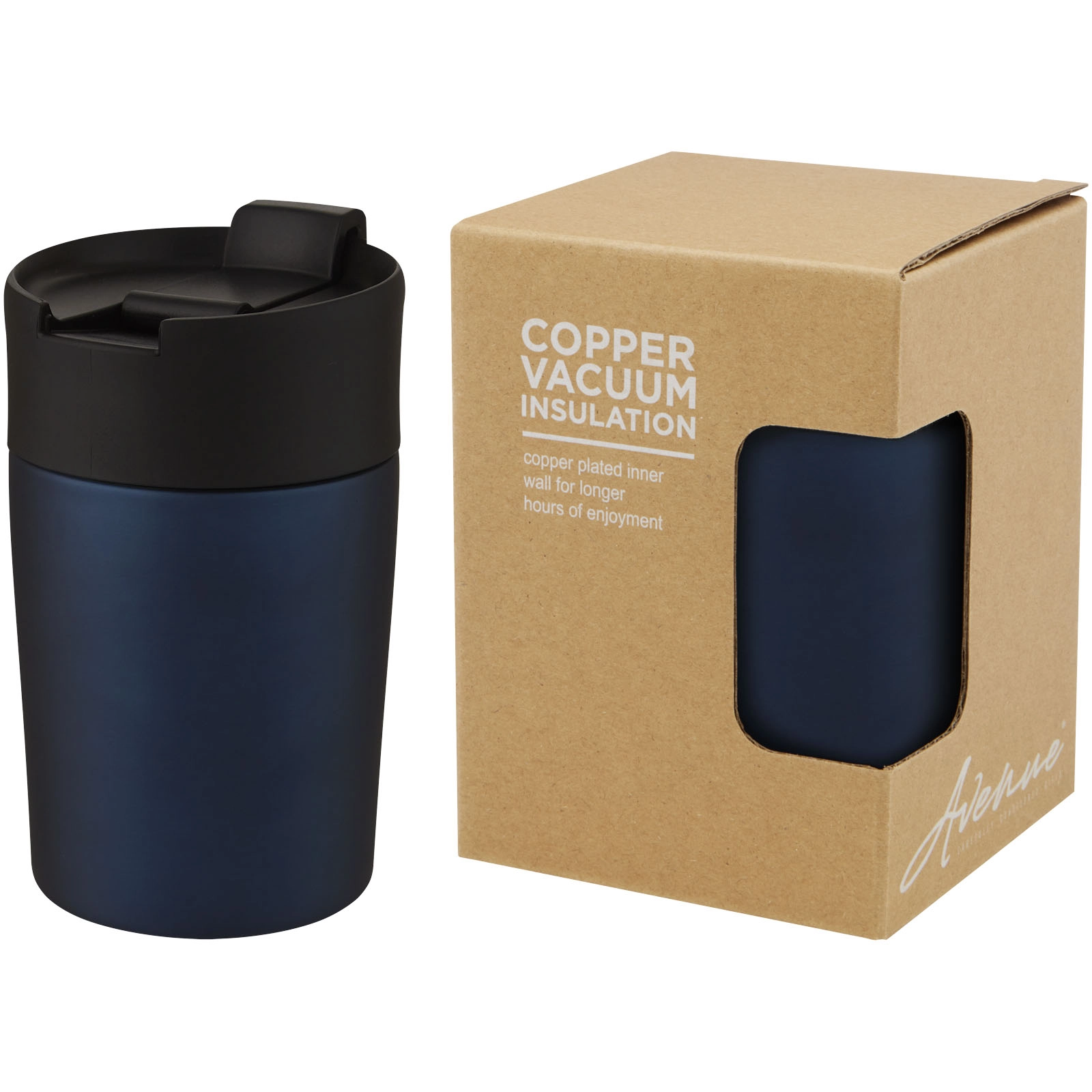 Immagine Bicchiere termico Jetta da 180 ml con isolamento sottovuoto in rame