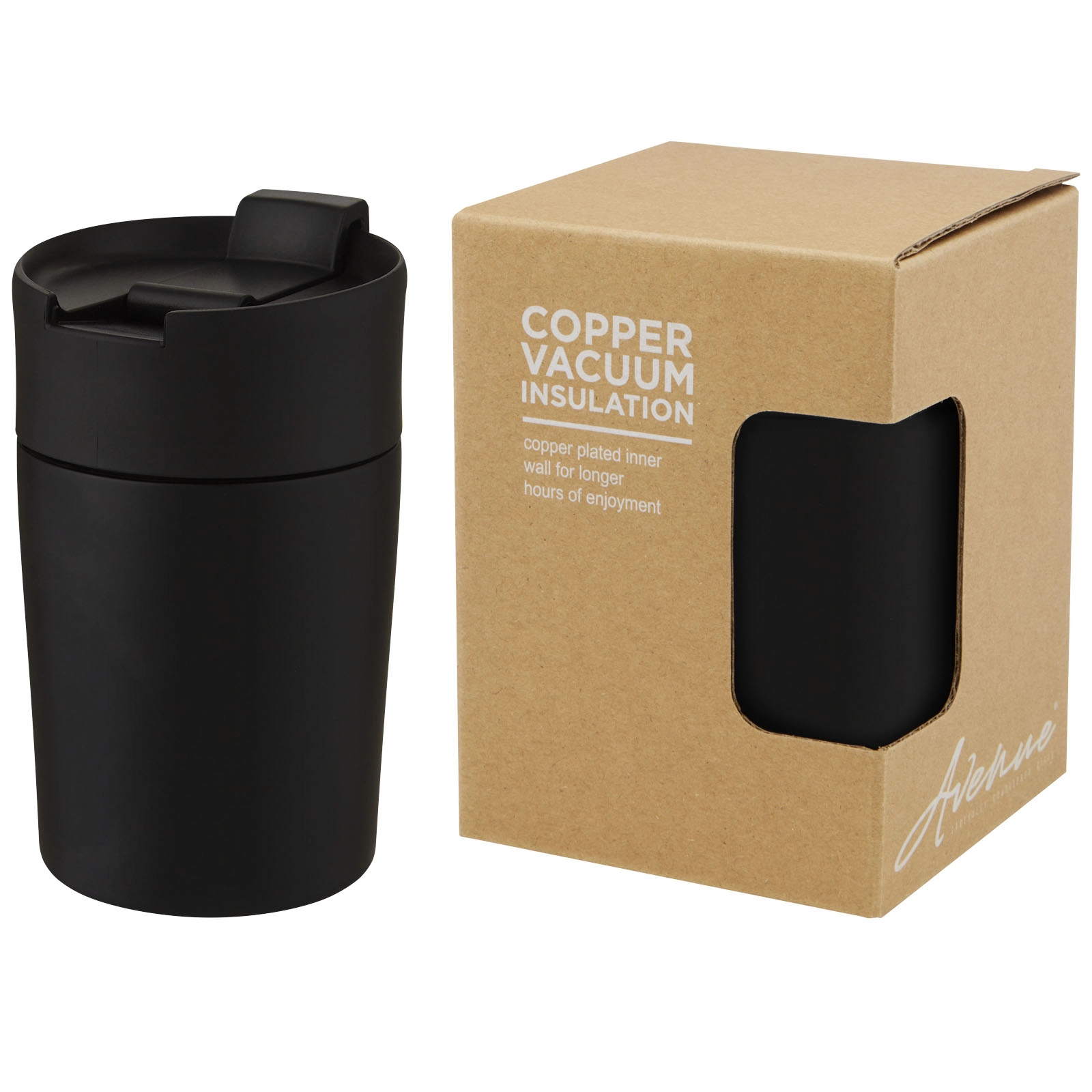 Immagine Bicchiere termico Jetta da 180 ml con isolamento sottovuoto in rame