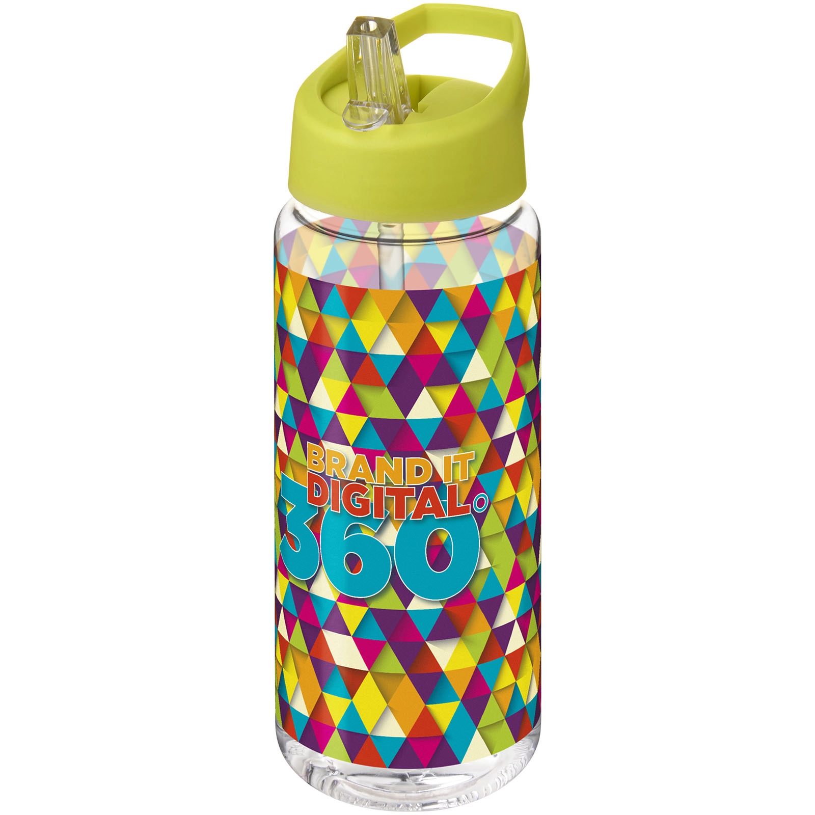Immagine Borraccia sportiva H2O Active® Octave Tritan™ da 600 ml con coperchio con beccuccio