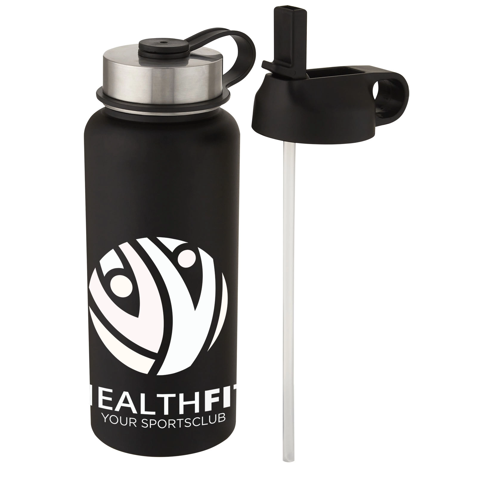 Immagine Borraccia sportiva Supra da 1l con isolamento sottovuoto in rame con 2 coperchi