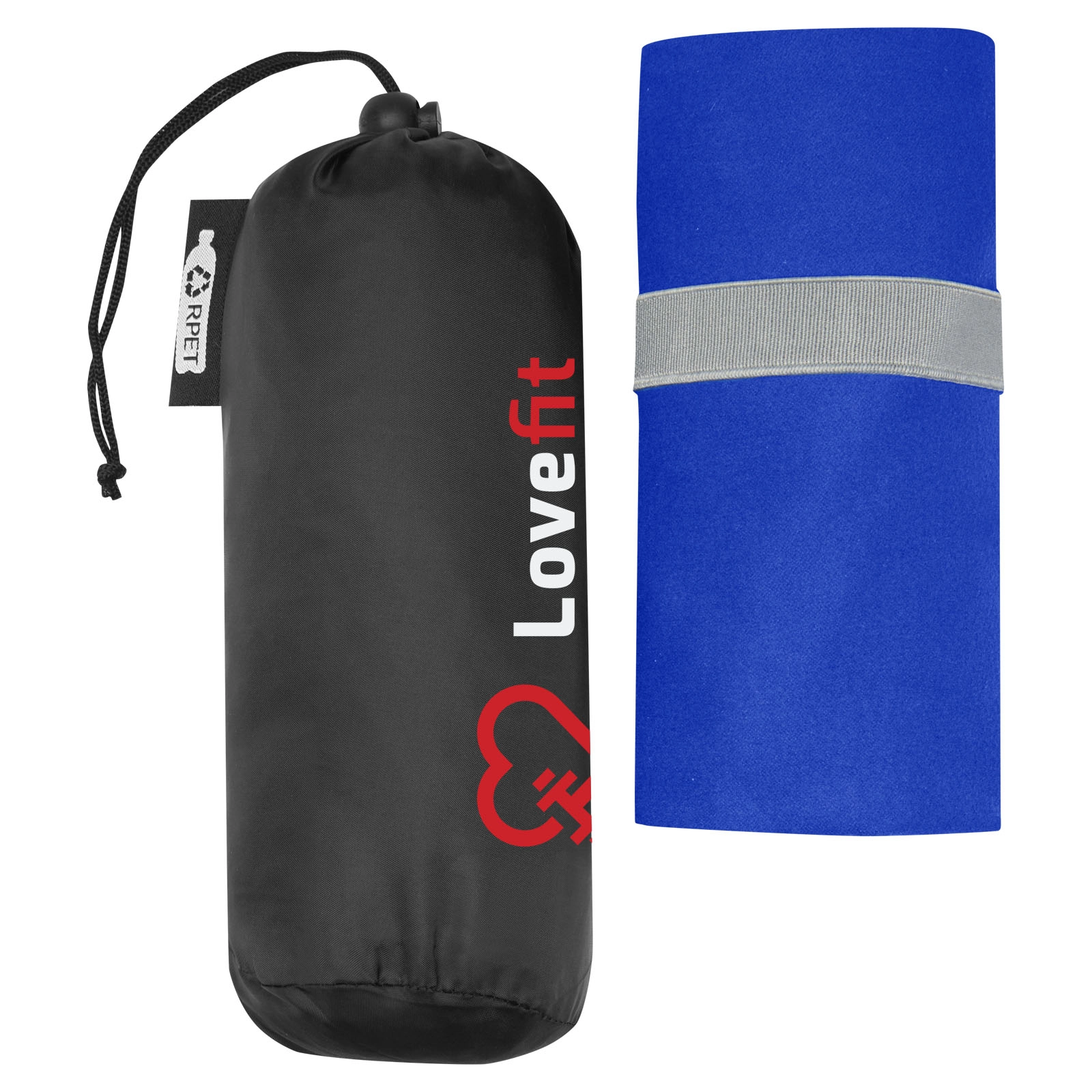 Immagine Asciugamano Pieter ultra leggero e ad asciugatura rapida in PET riciclato 130 x 80 cm