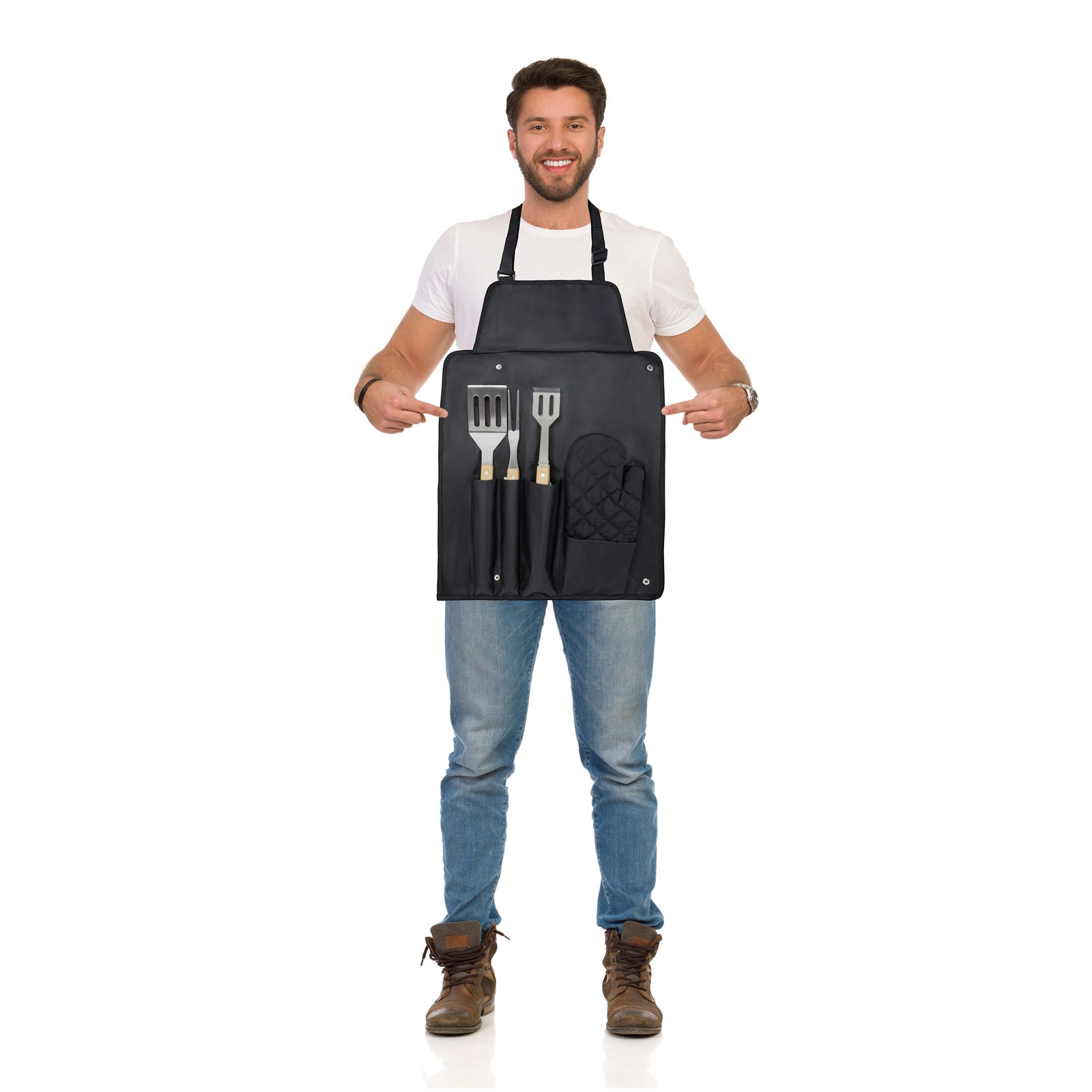 Immagine Set BBQ Gril da 5 pezzi
