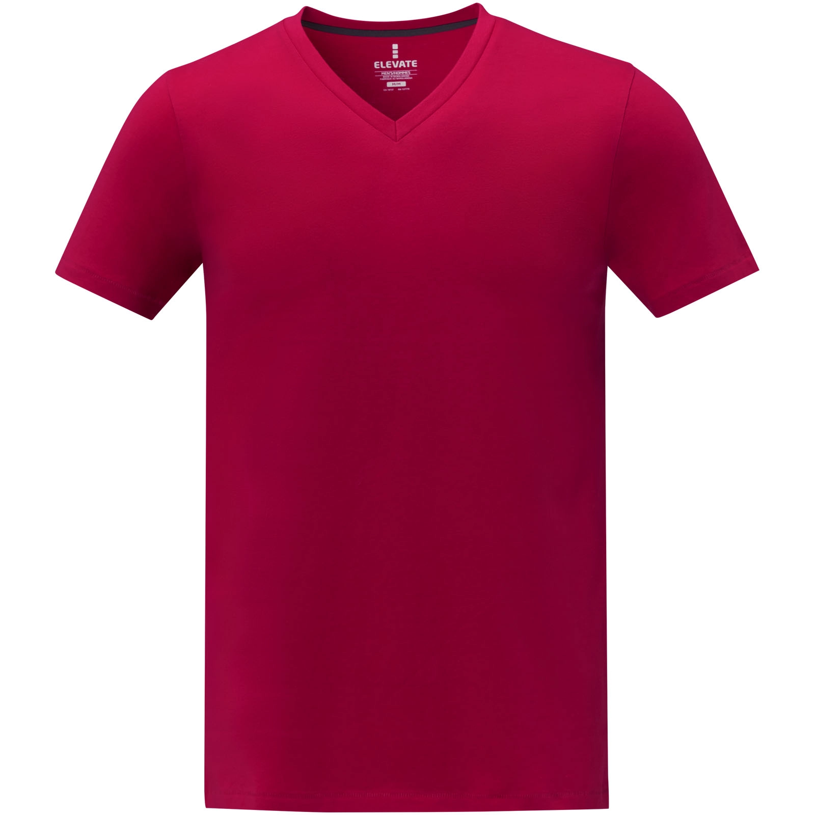 Immagine T-shirt Somoto da uomo a manica corta con collo a V 