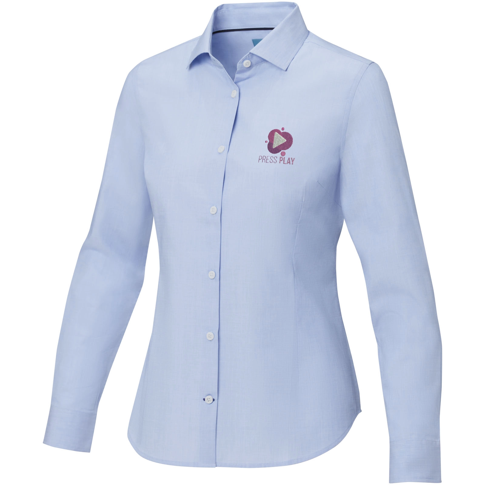 Immagine Camicia a maniche lunghe da donna in tessuto biologico Cuprite