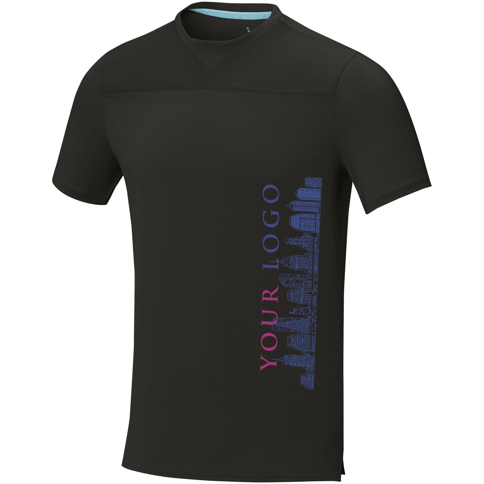 Immagine T-shirt a maniche corte cool fit in GRS riciclato da uomo Borax
