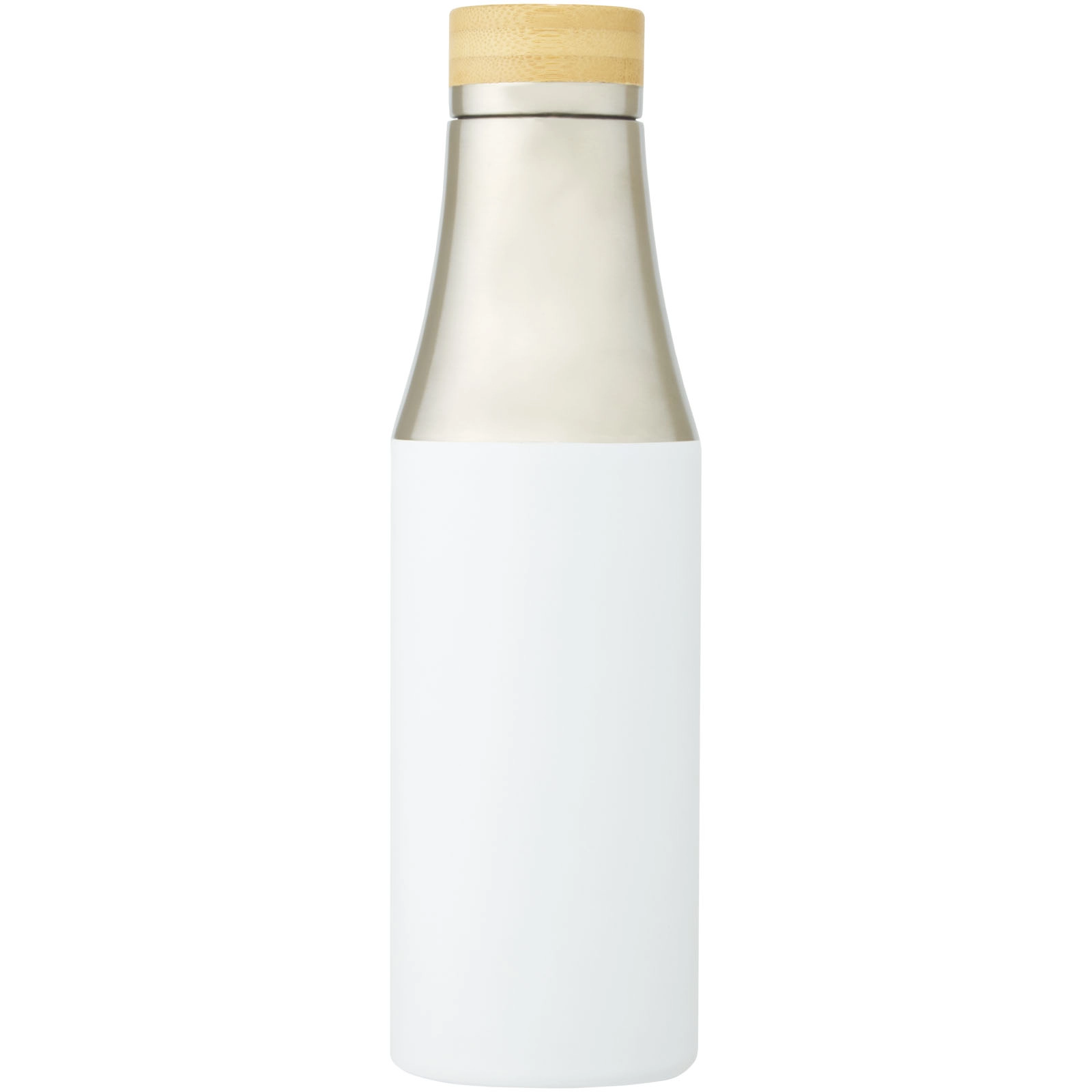 Immagine Borraccia termica in acciaio inossidabile con isolamento sottovuoto in rame e coperchio in bambù da 540 ml Hulan