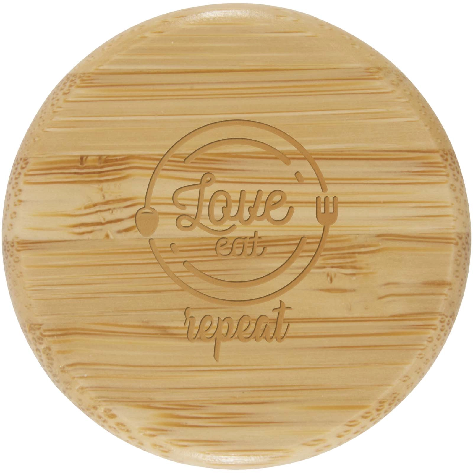 Immagine Borraccia in vetro borosilicato da 600 ml con impugnatura in silicone Tidan