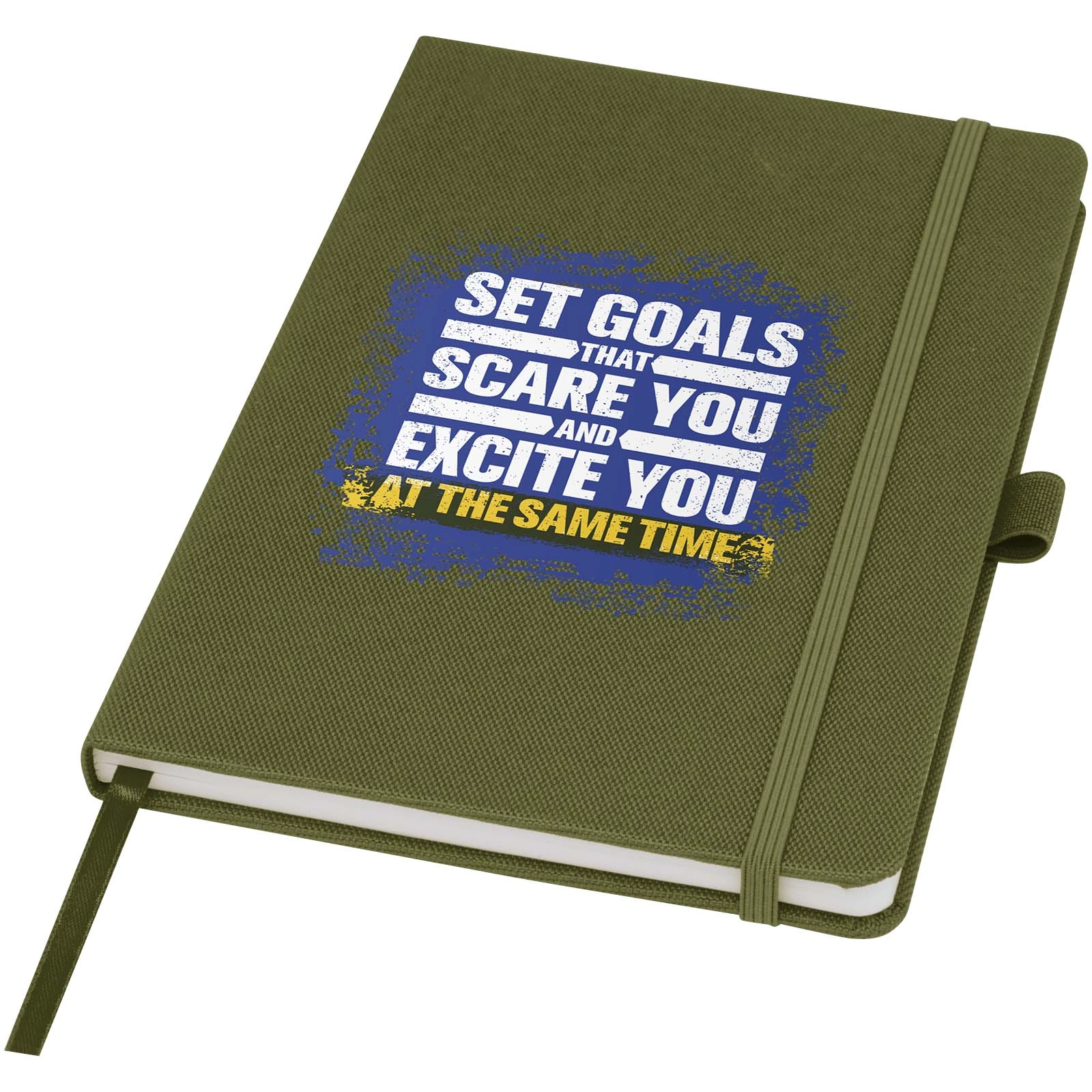 Immagine Blocco note A5 in carta riciclata con cover in PET riciclato Honua