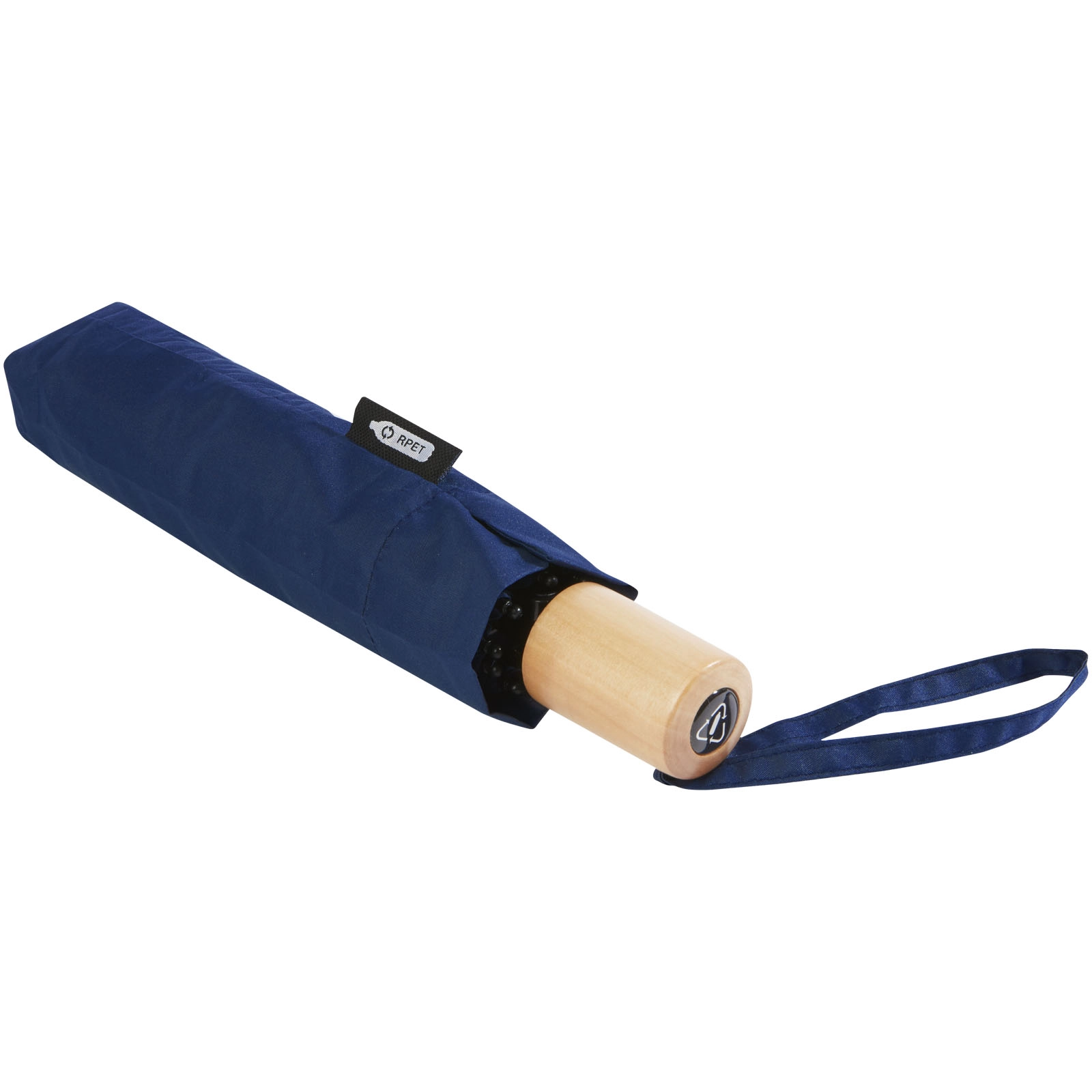 Immagine Ombrello pieghevole in PET riciclato antivento da 21