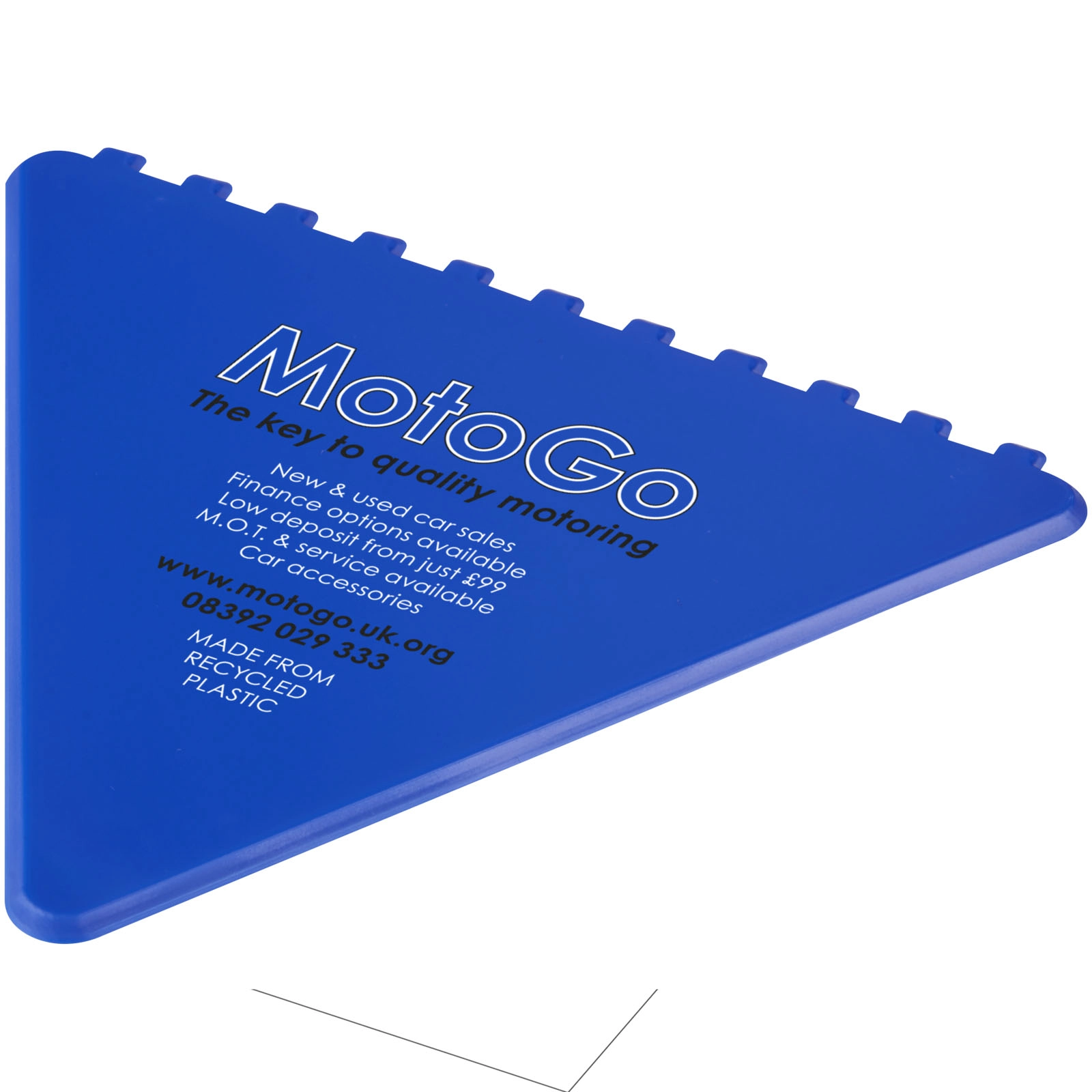Immagine Raschia ghiaccio triangolare Frosty in plastica riciclata