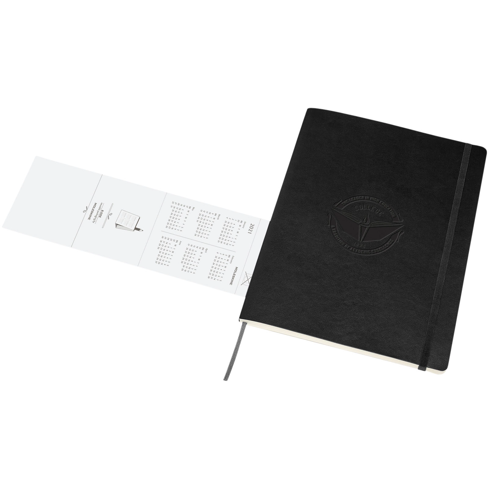 Immagine Blocco note 12 mesi formato XL con copertina morbida Moleskine