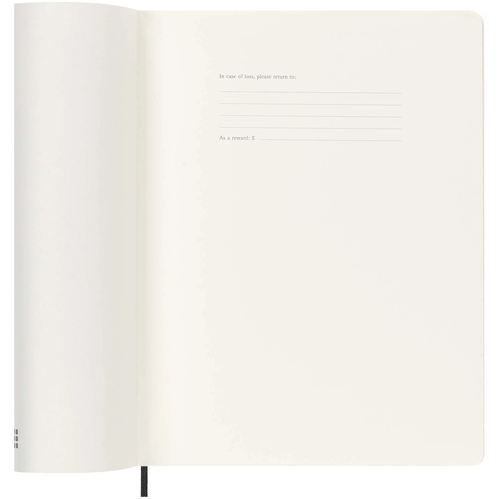 Immagine Blocco note 12 mesi formato XL con copertina morbida Moleskine