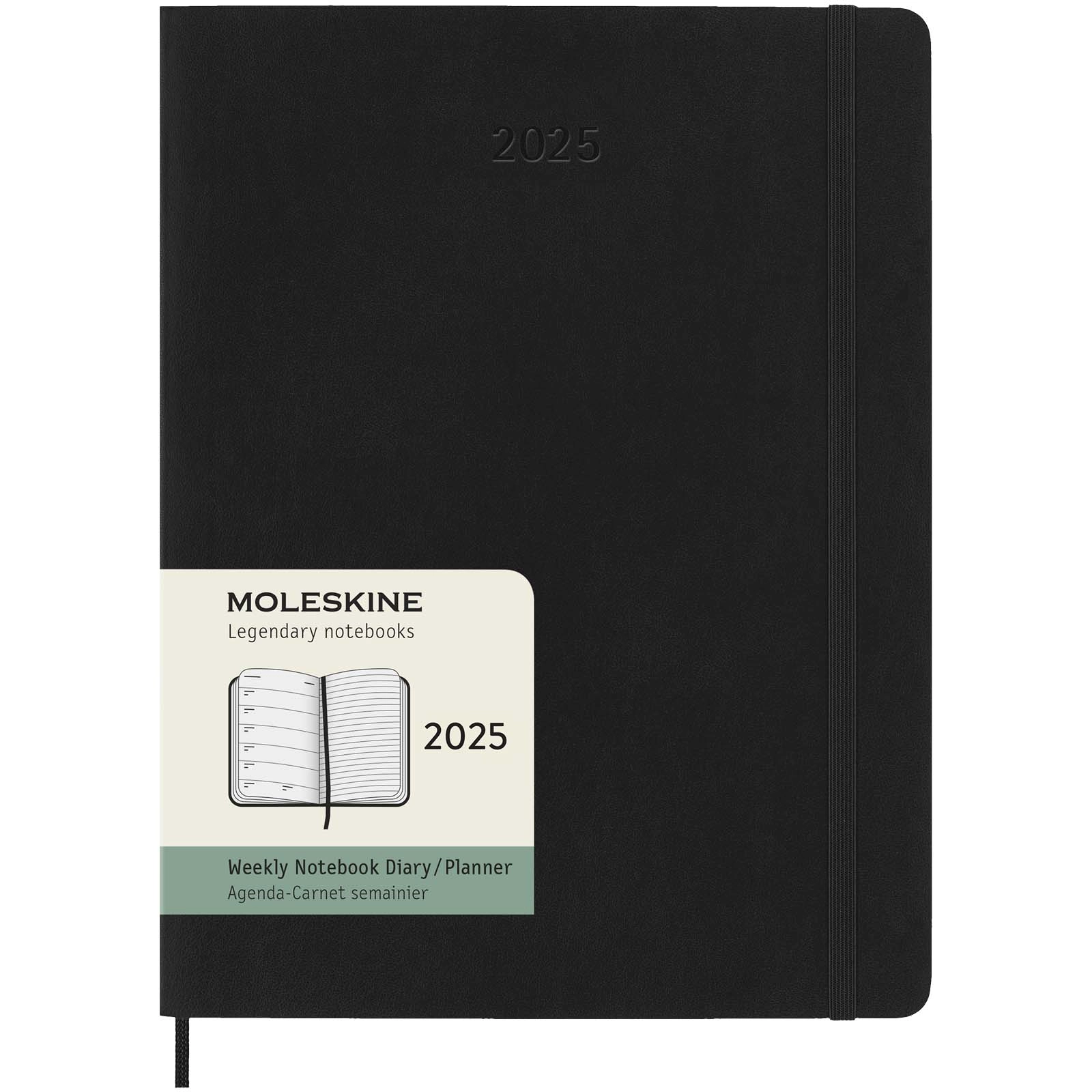 Immagine Blocco note 12 mesi formato XL con copertina morbida Moleskine