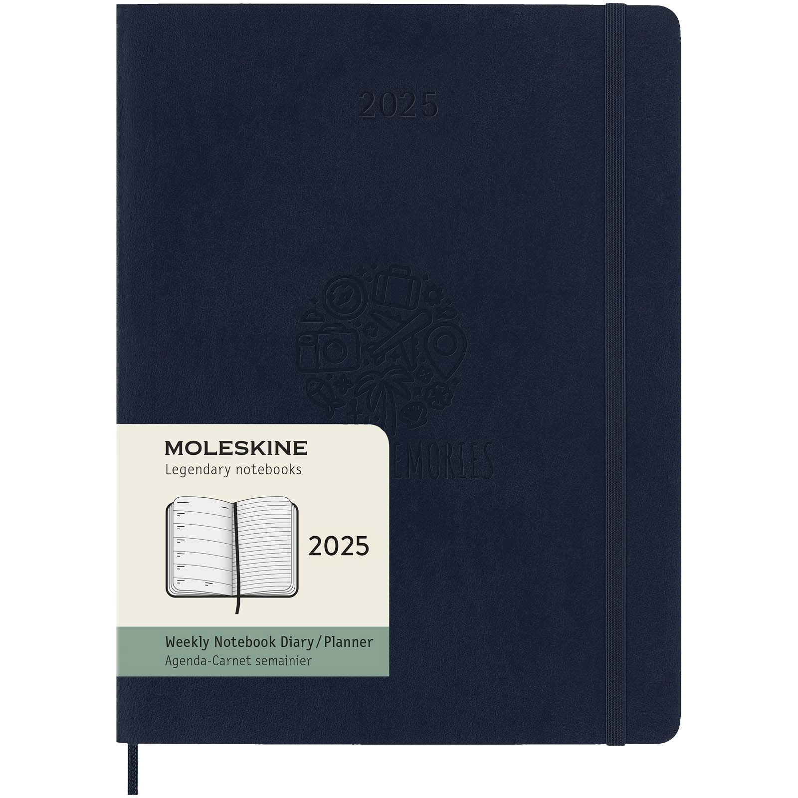 Immagine Blocco note 12 mesi formato XL con copertina morbida Moleskine