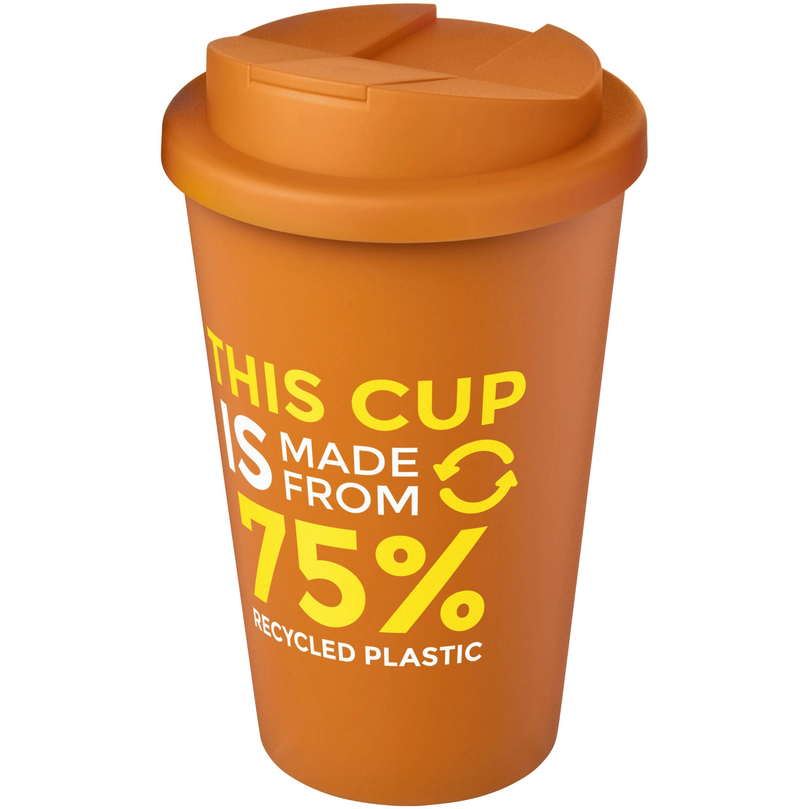Immagine Tazza Americano® Eco da 350 ml in materiale riciclato e con coperchio ermetico