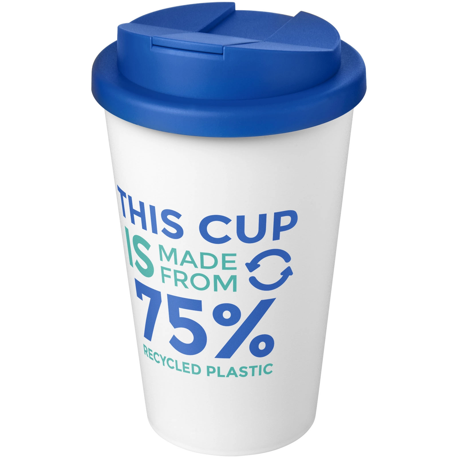 Immagine Tazza Americano® Eco da 350 ml in materiale riciclato e con coperchio ermetico