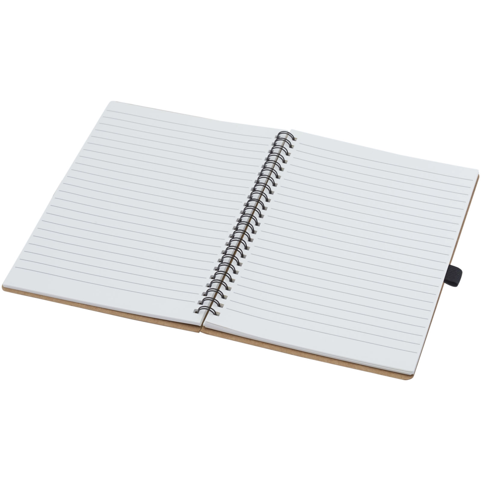 Immagine Quaderno Cobble formato A5 con rilegatura a spirale in cartone riciclato e carta di pietra