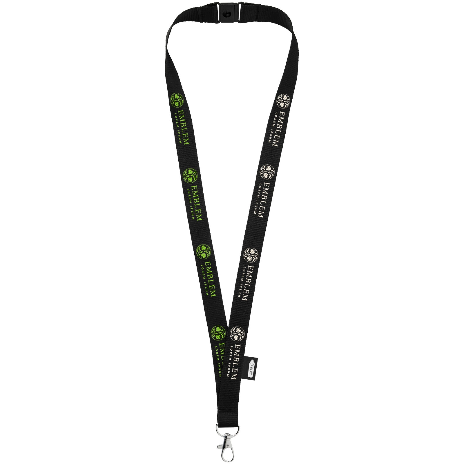 Immagine Lanyard Tom in PET riciclato con sgancio di sicurezza