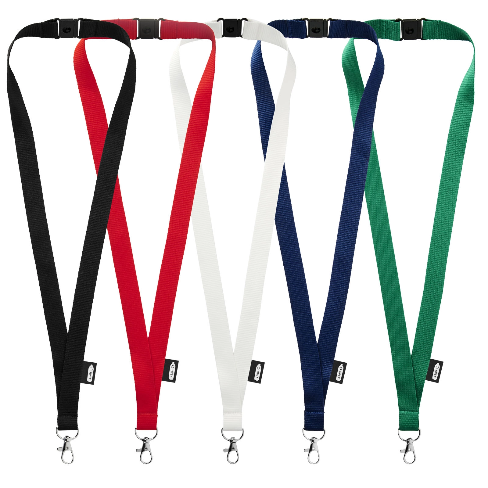 Immagine Lanyard Tom in PET riciclato con sgancio di sicurezza
