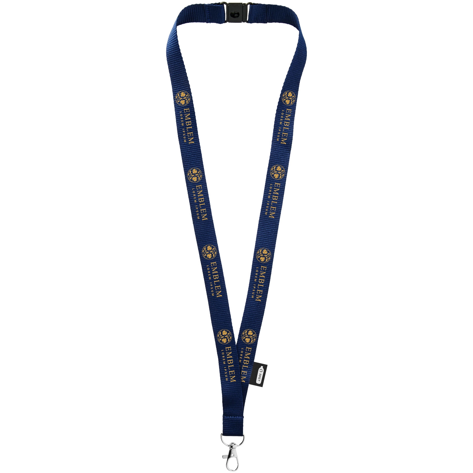 Immagine Lanyard Tom in PET riciclato con sgancio di sicurezza