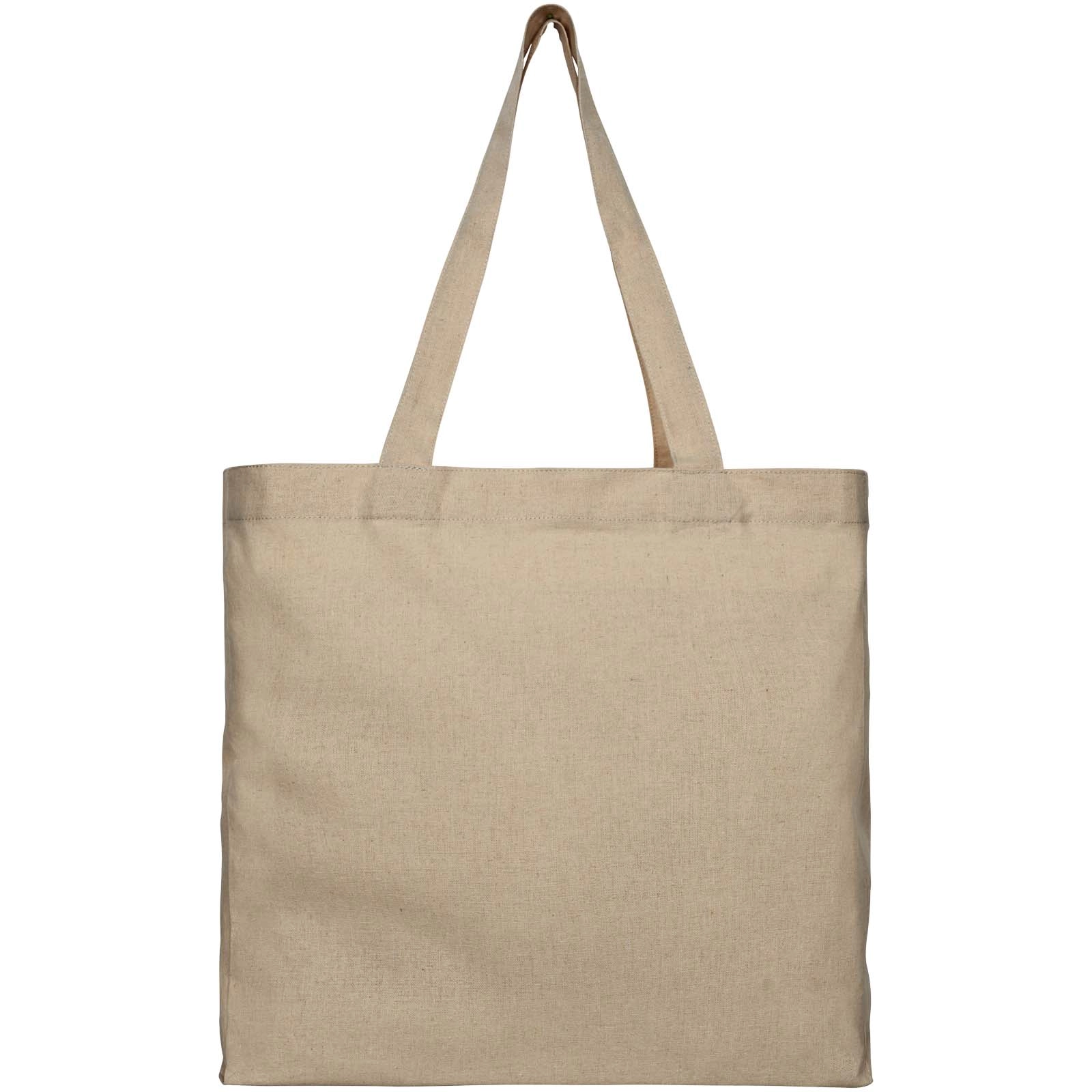 Immagine Tote bag con fondo ampio in tessuto riciclato 210 g/m² Pheebs - 13L