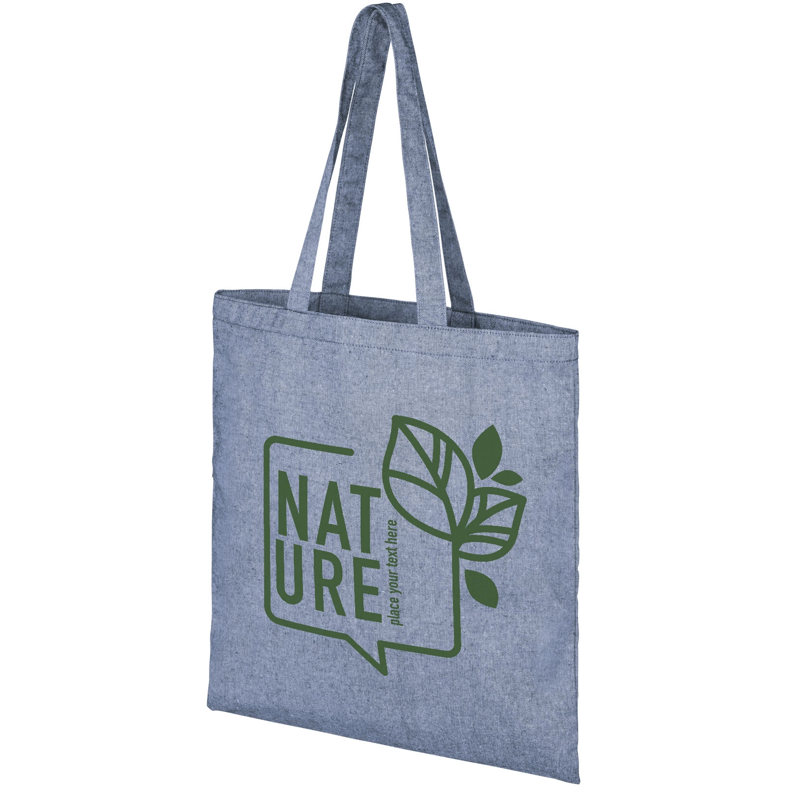 Immagine Tote bag in tessuto riciclato 210 g/m² Pheebs - 7L