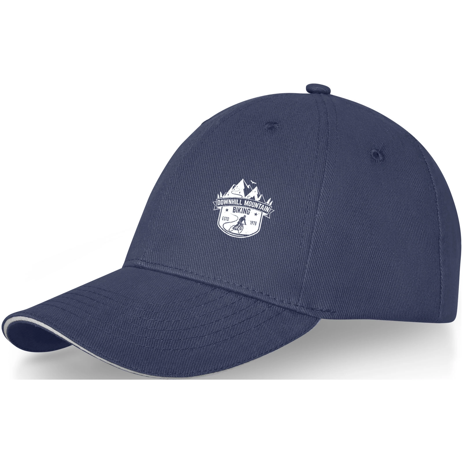 Immagine Cappellino Darton a 6 pannelli con visiera a sandwich