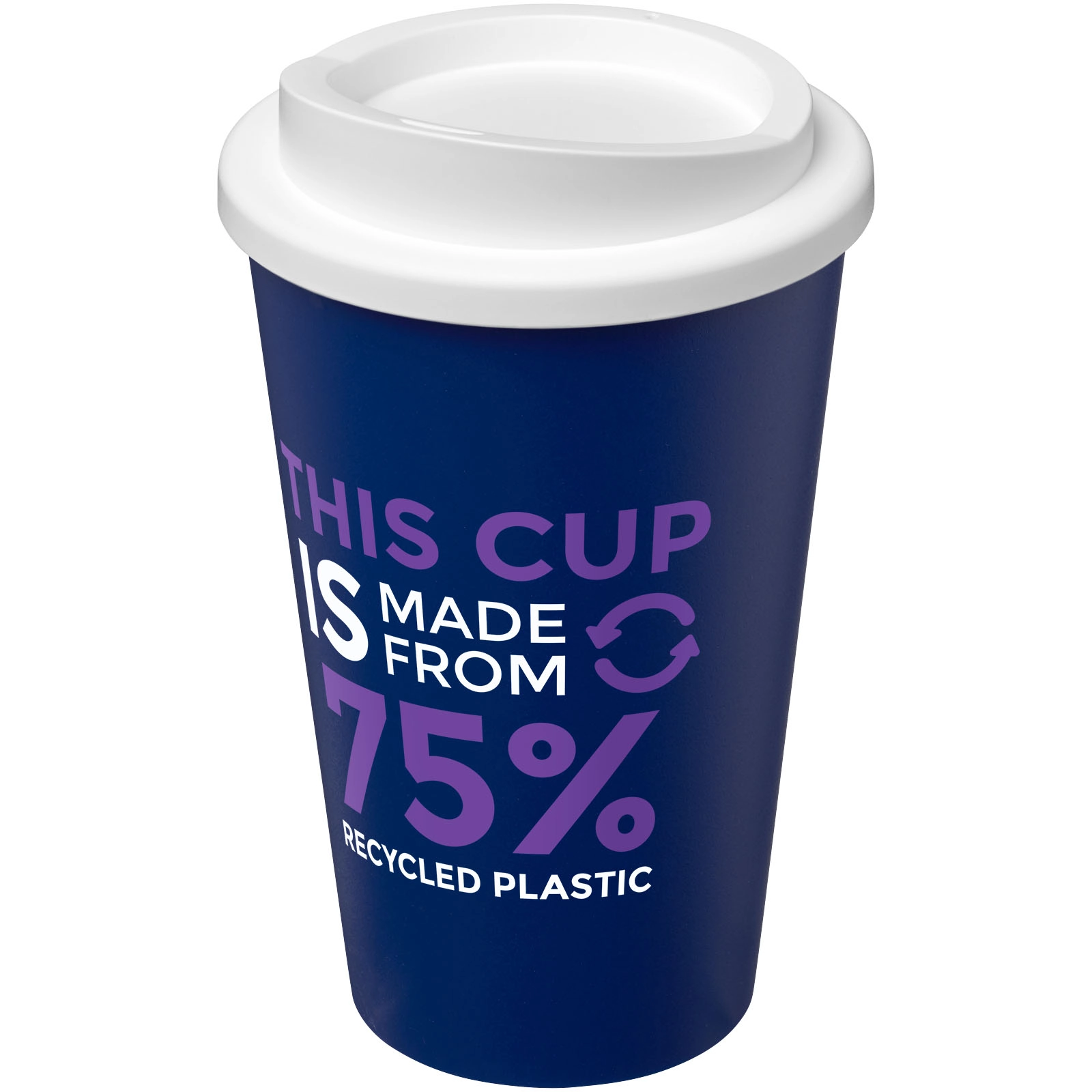 Immagine Tazza termica Americano® Eco da 350 ml in plastica riciclata