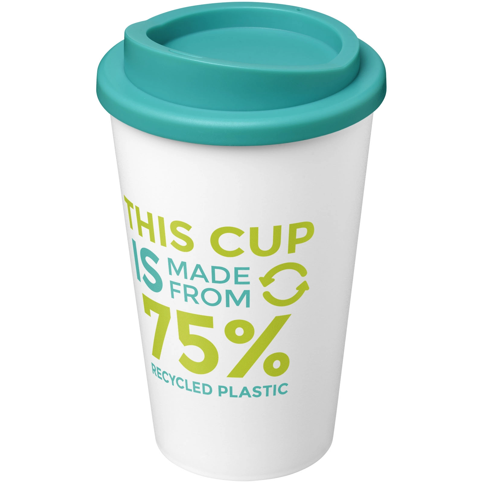 Immagine Tazza termica Americano® Eco da 350 ml in plastica riciclata